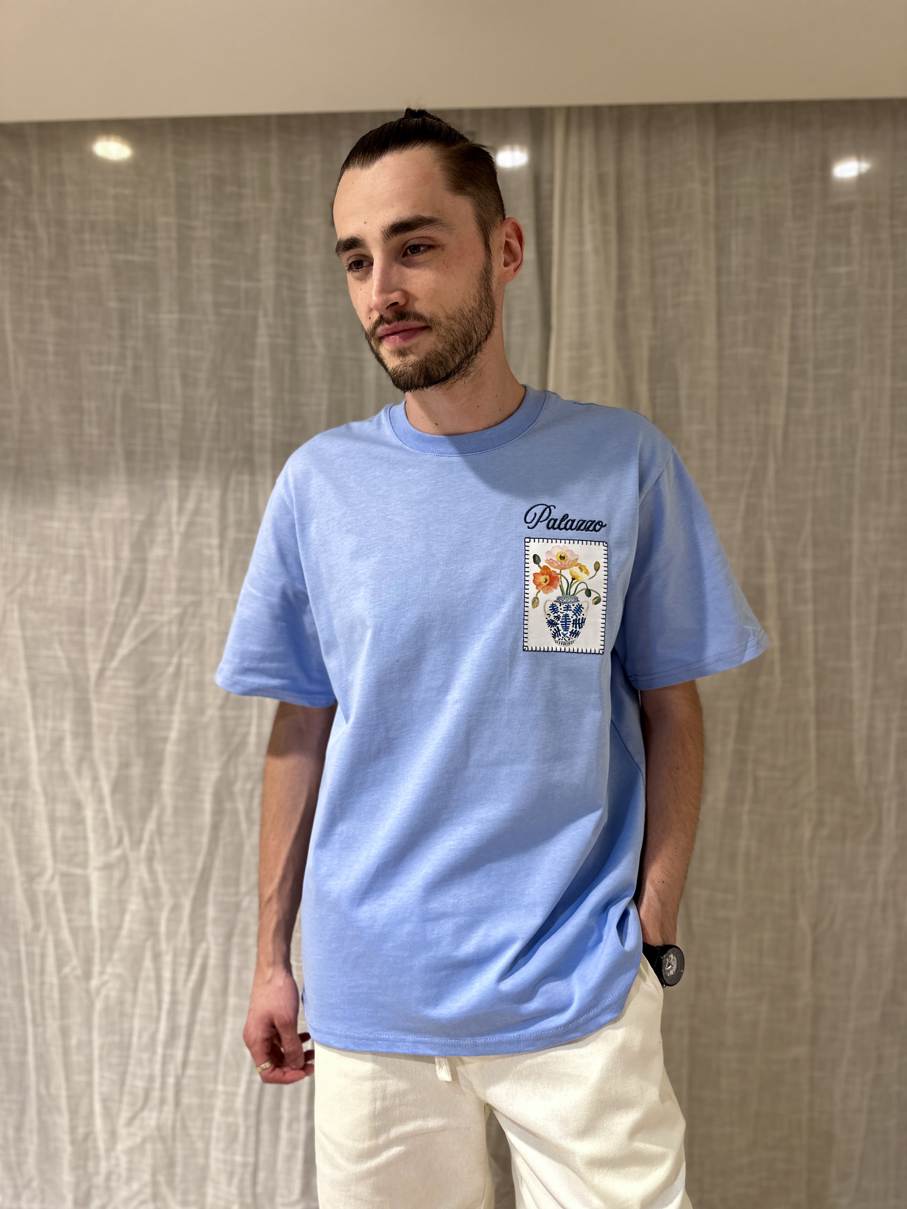 T-shirt PALAZZO Bleu