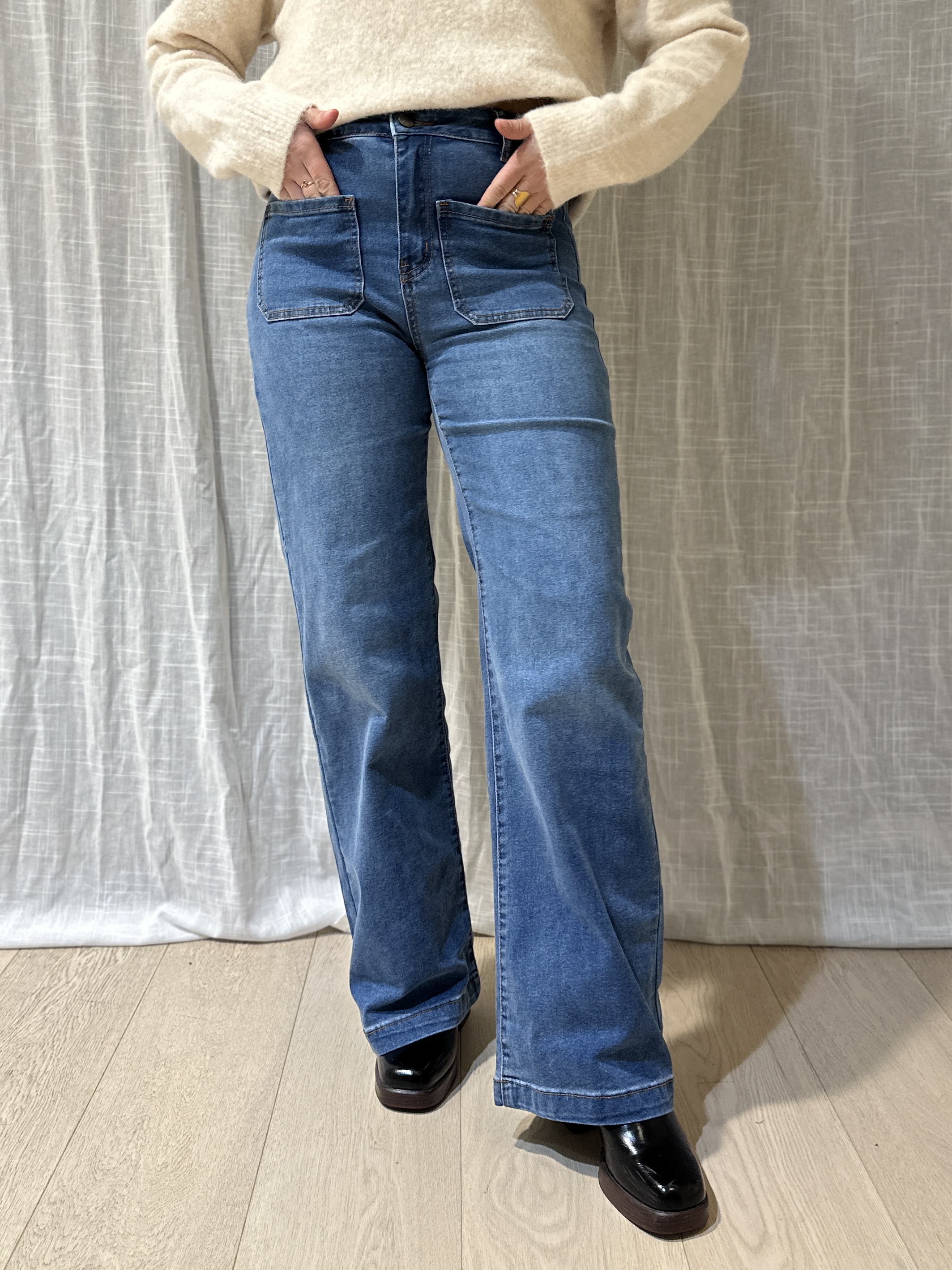 Jean NINA Bleu Clair