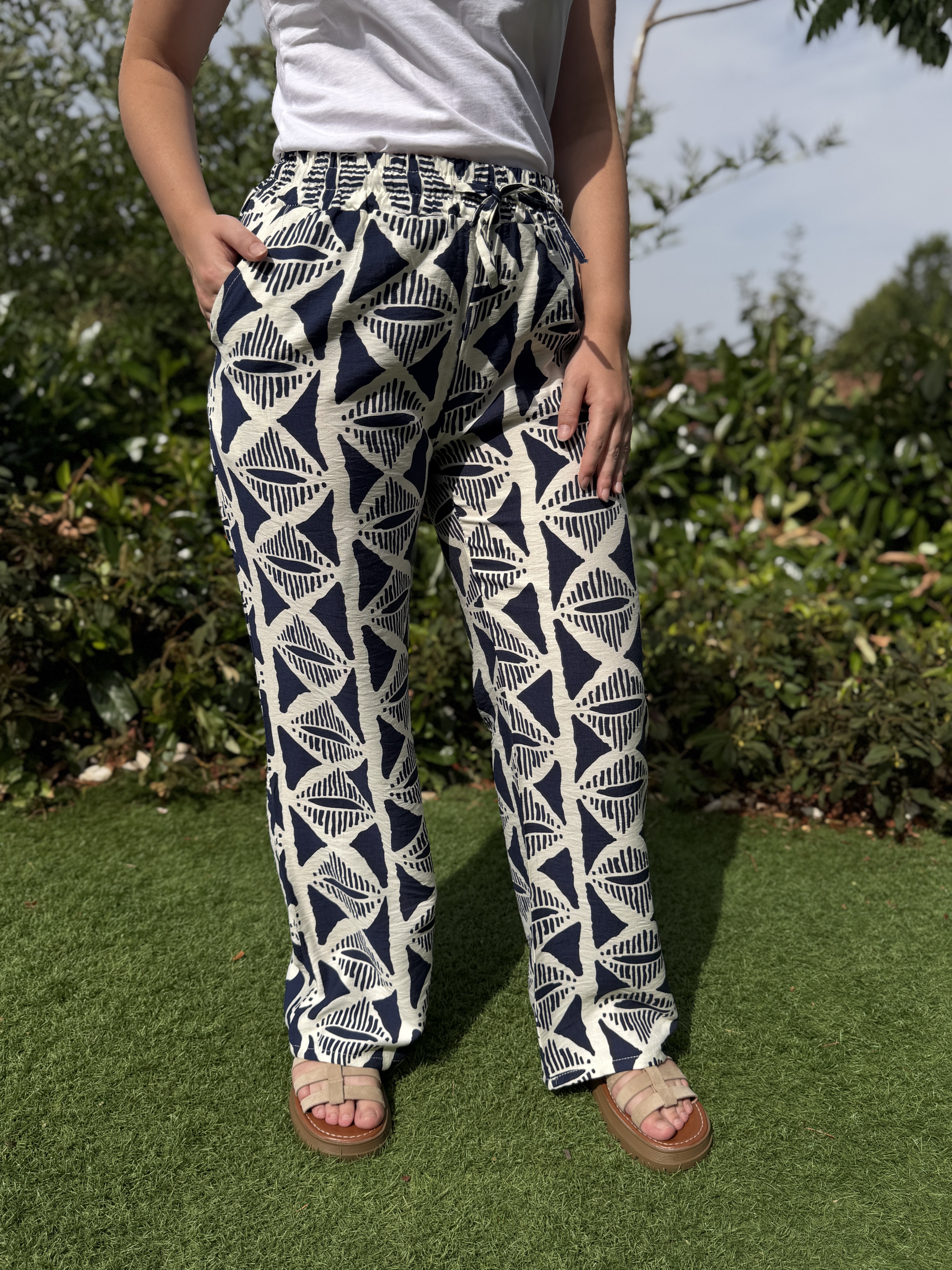 Pantalon BEGONIA Marine