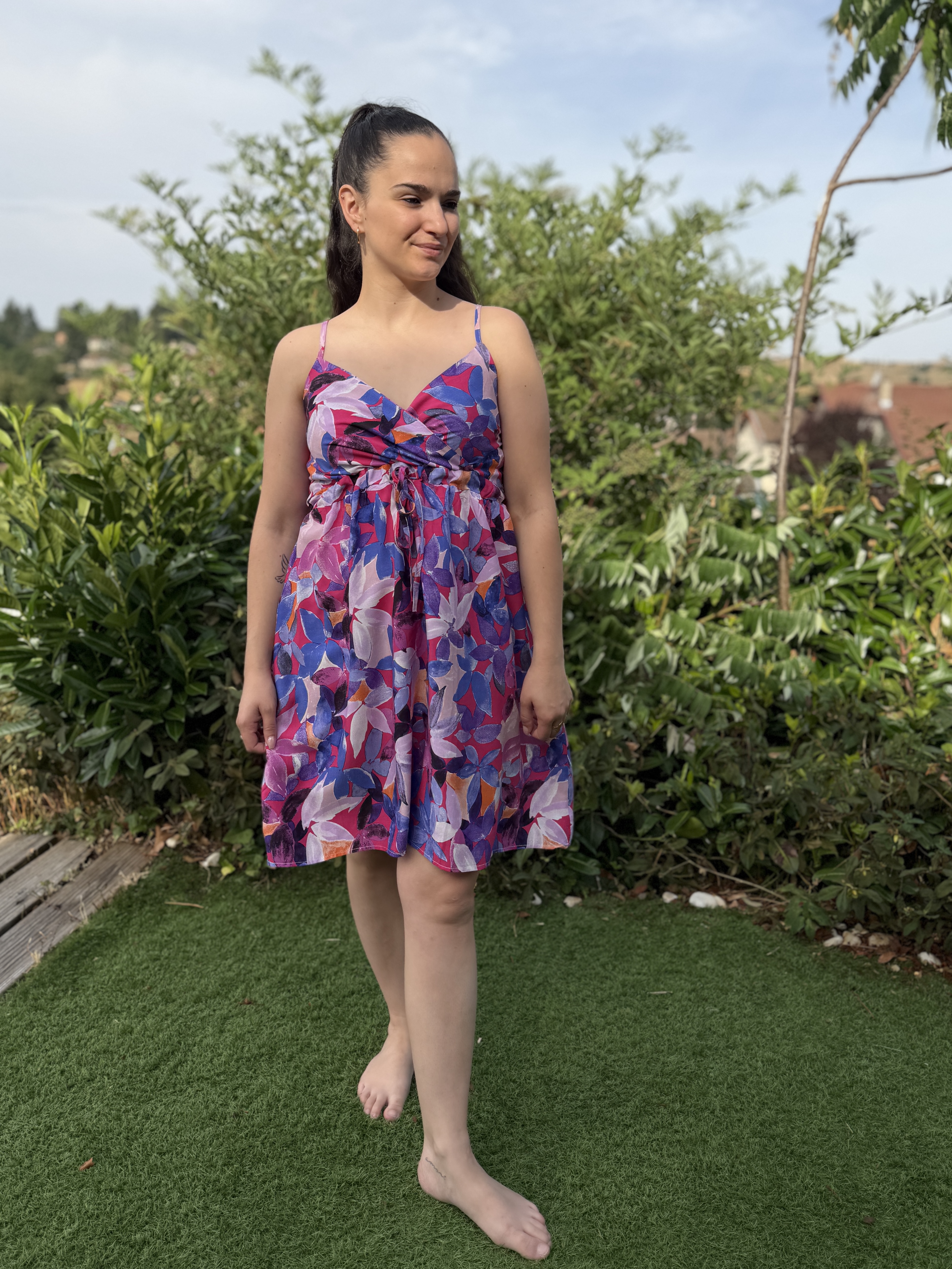 Robe DAHLIA Violette