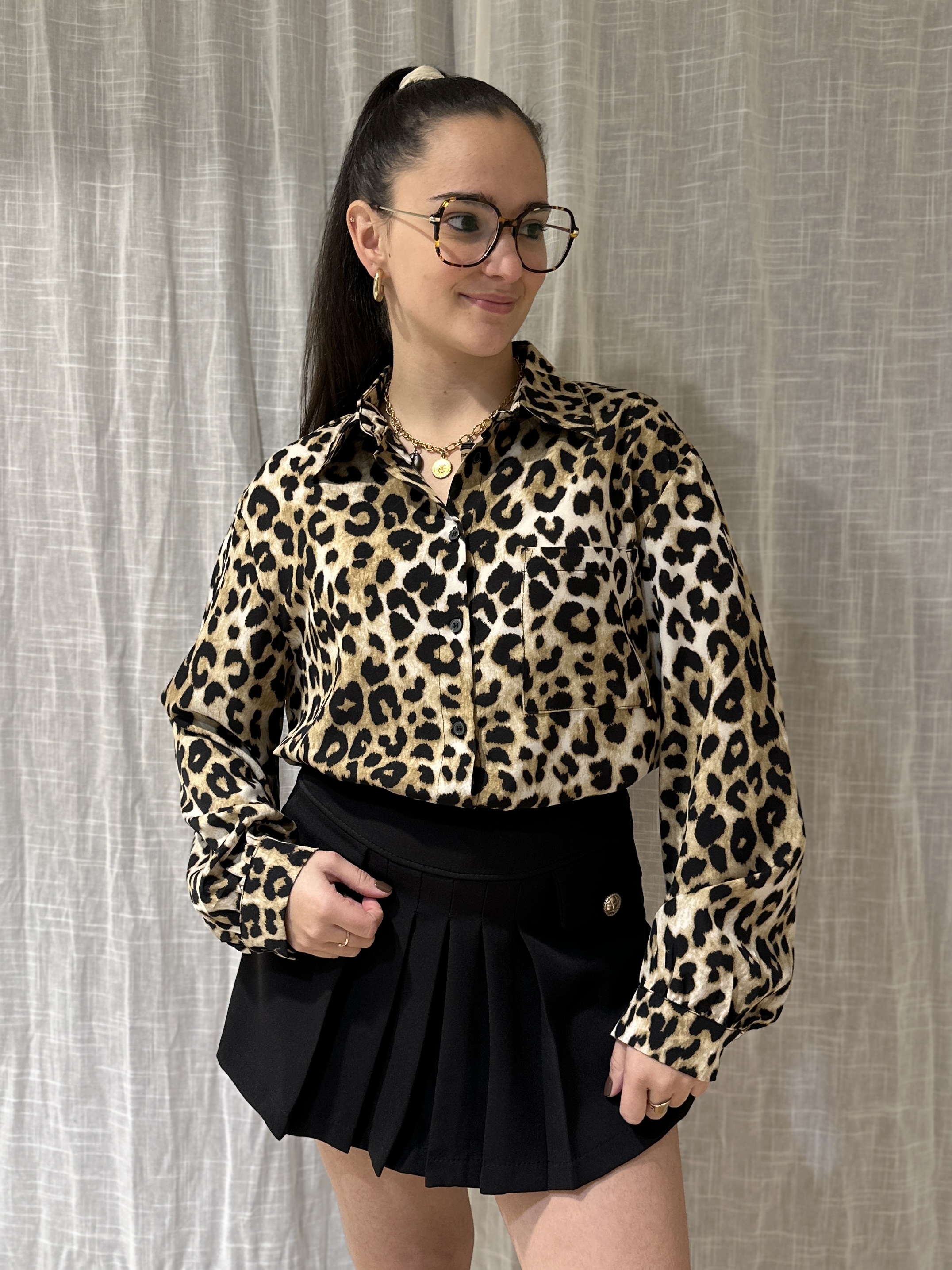 Chemise ELLA Léopard