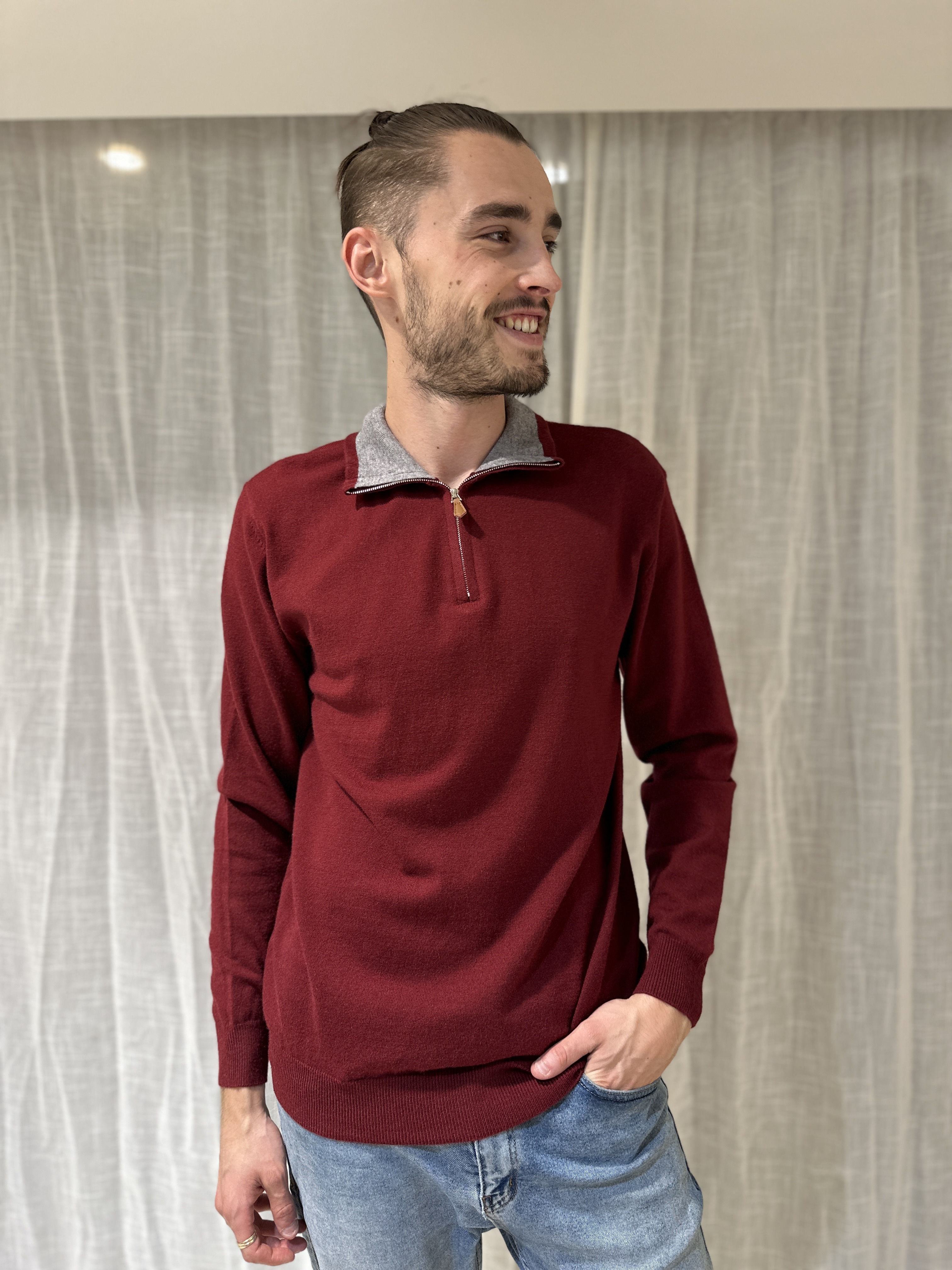 Pull LOUIS Bordeaux