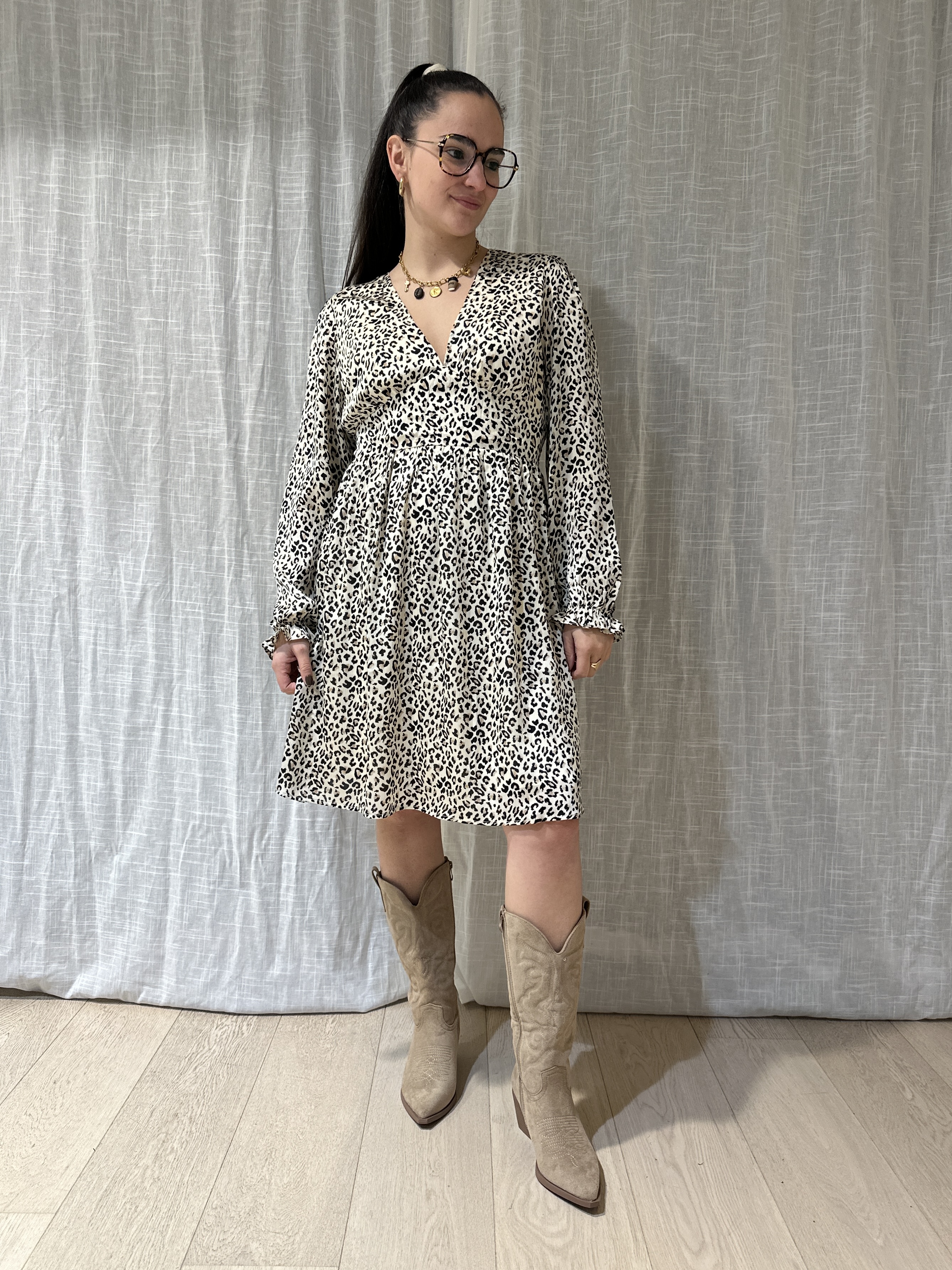 Robe JOY Léopard