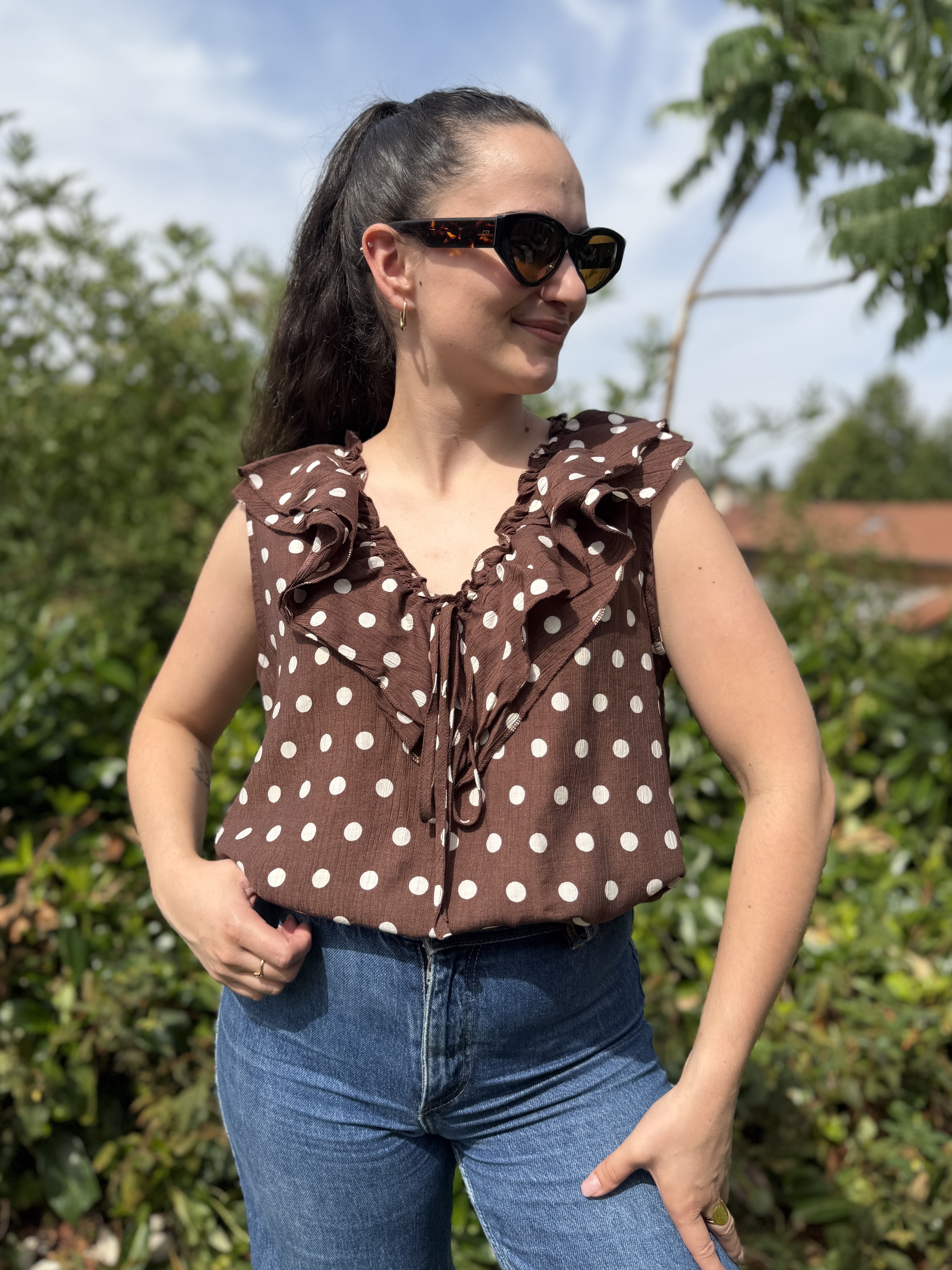 Blouse PIMPRENELLE Choco