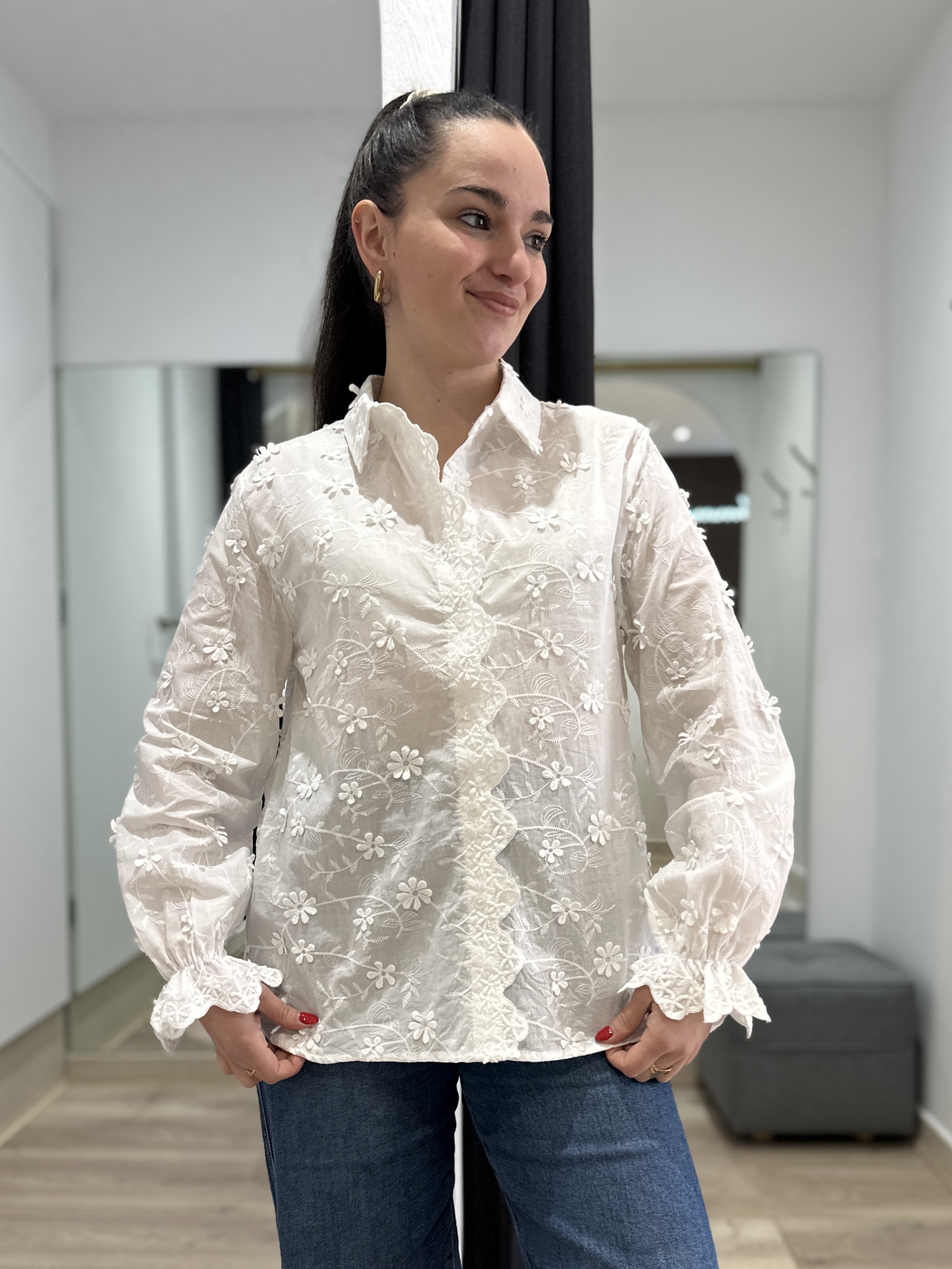 Chemise ARIELLA Blanche