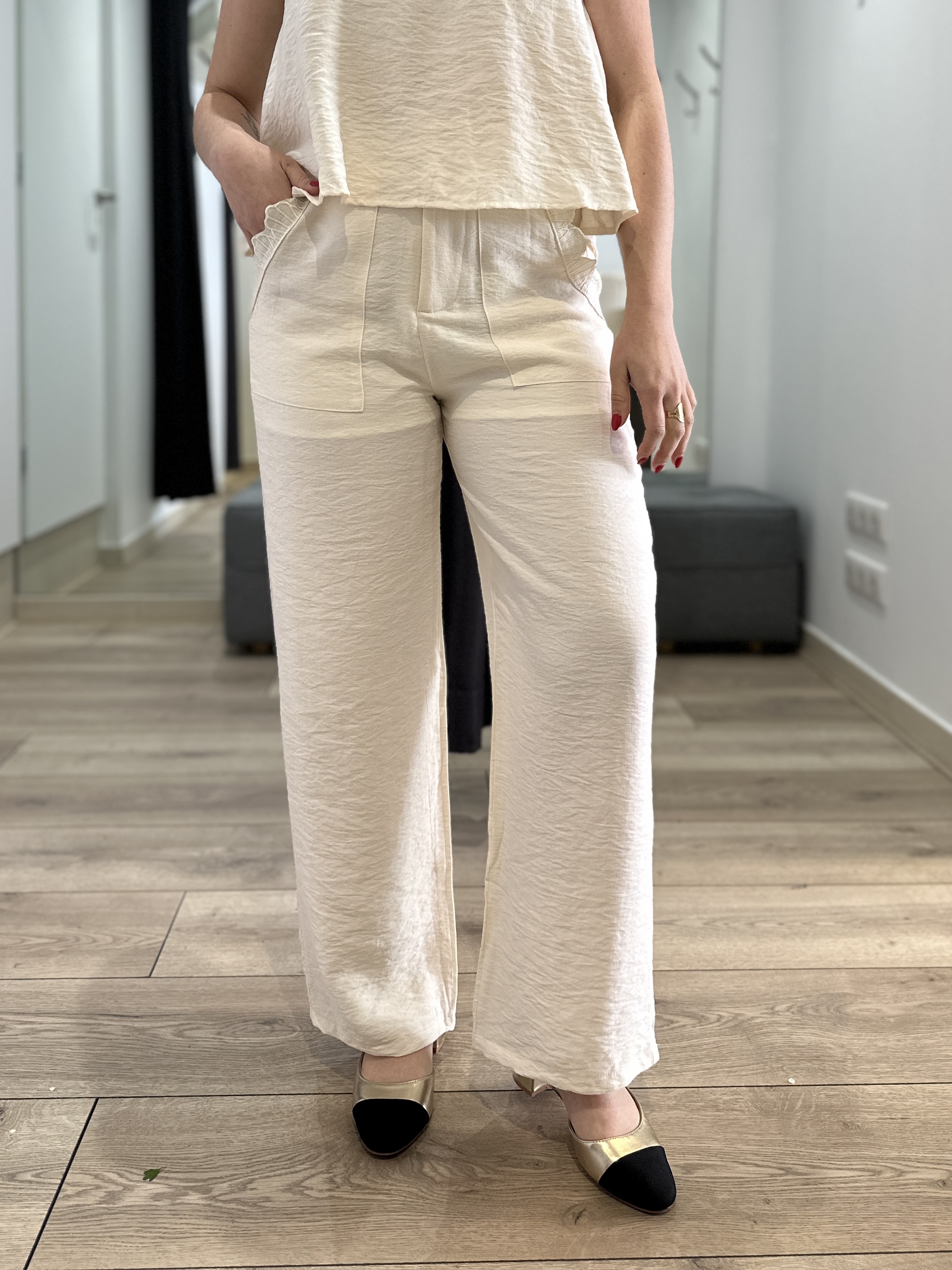 Pantalon PIA Écru