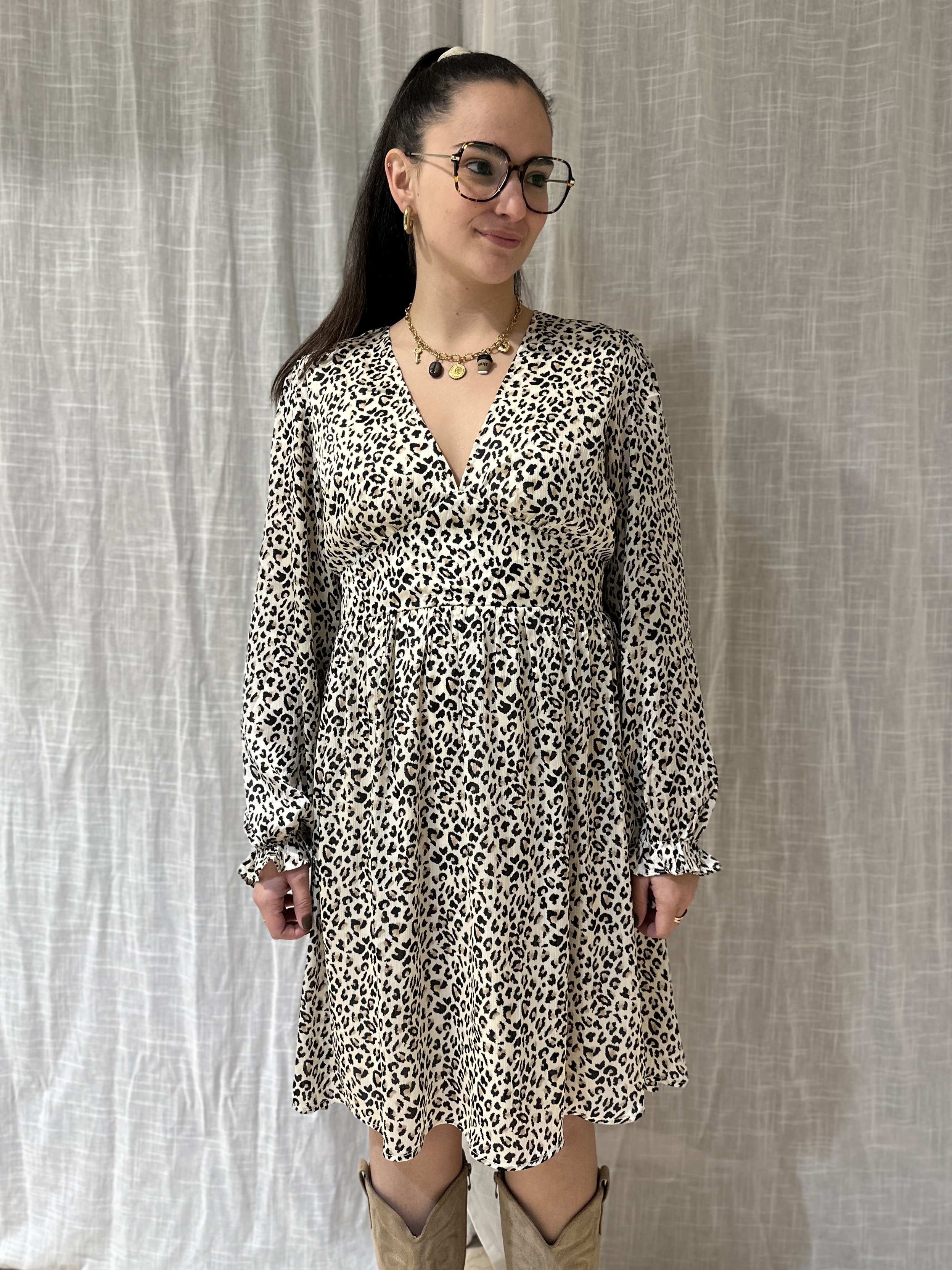 Robe JOY Léopard