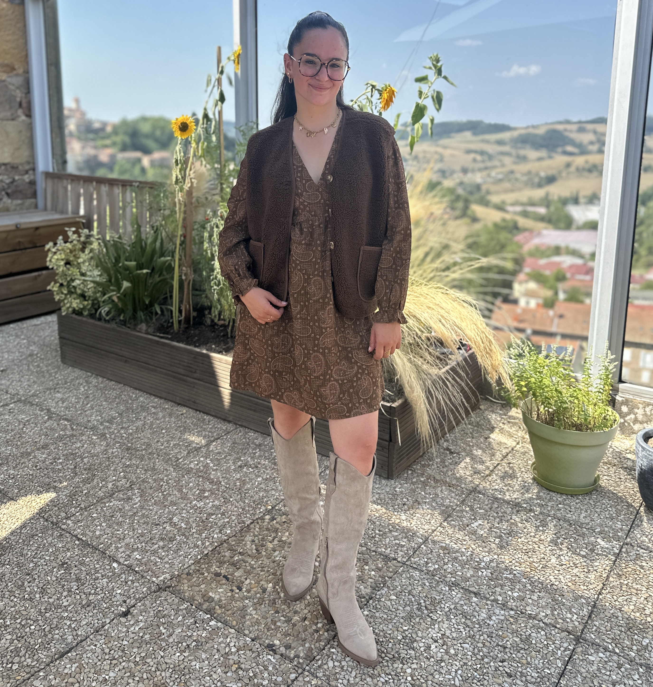 Robe PHILIPPINE Marron