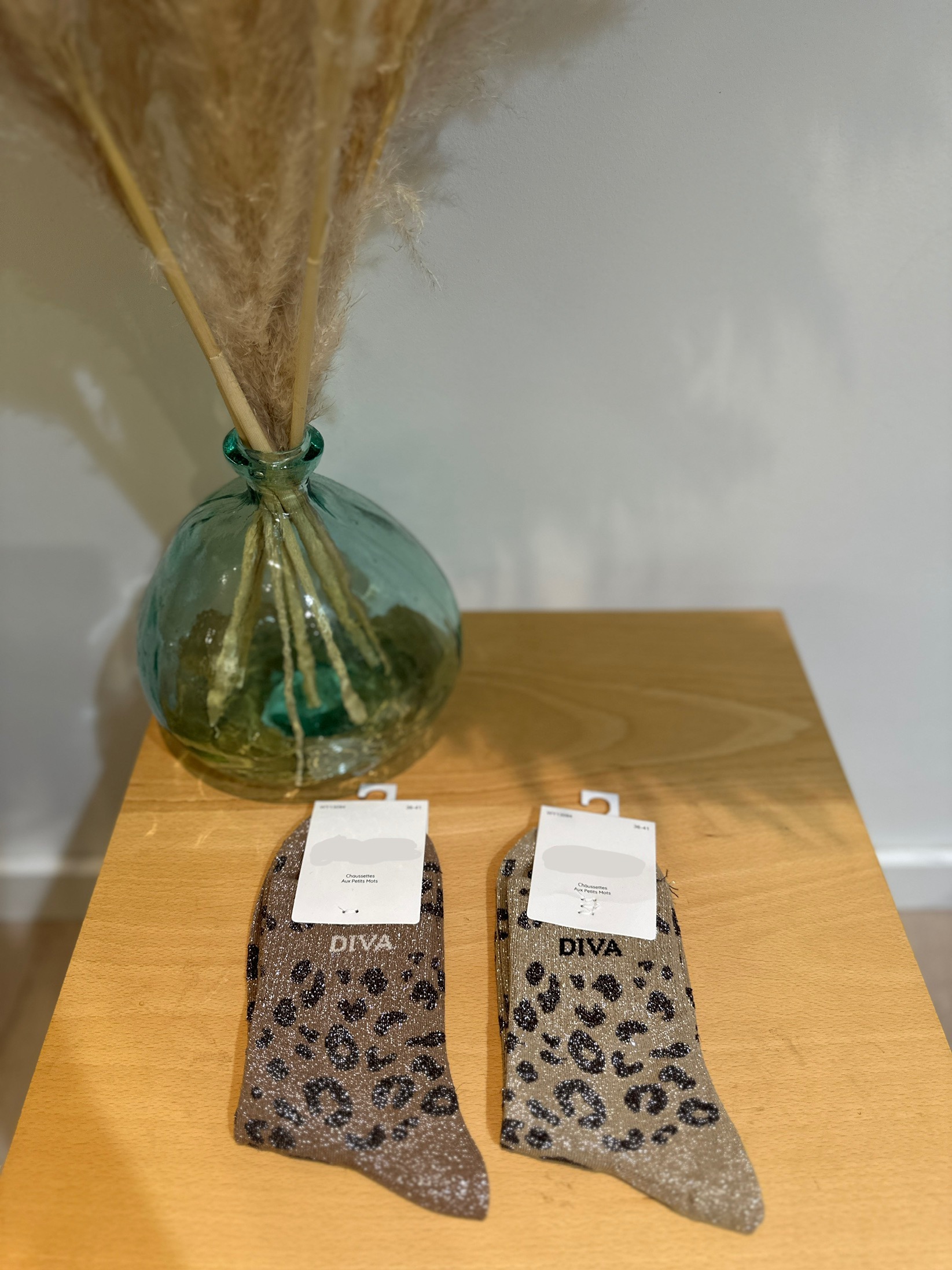 Chaussettes DIVA Léopard