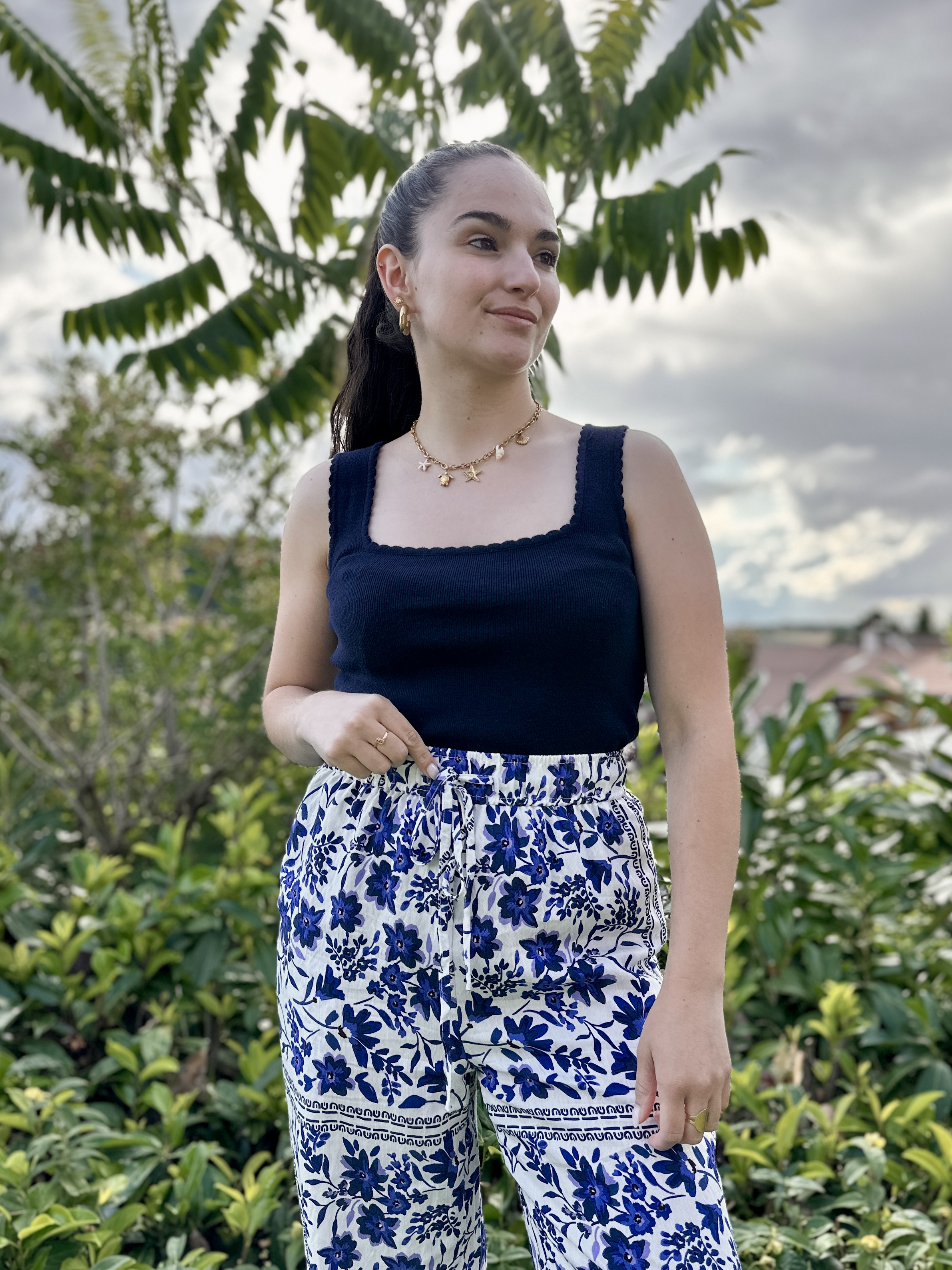 Top CLO Bleu Marine