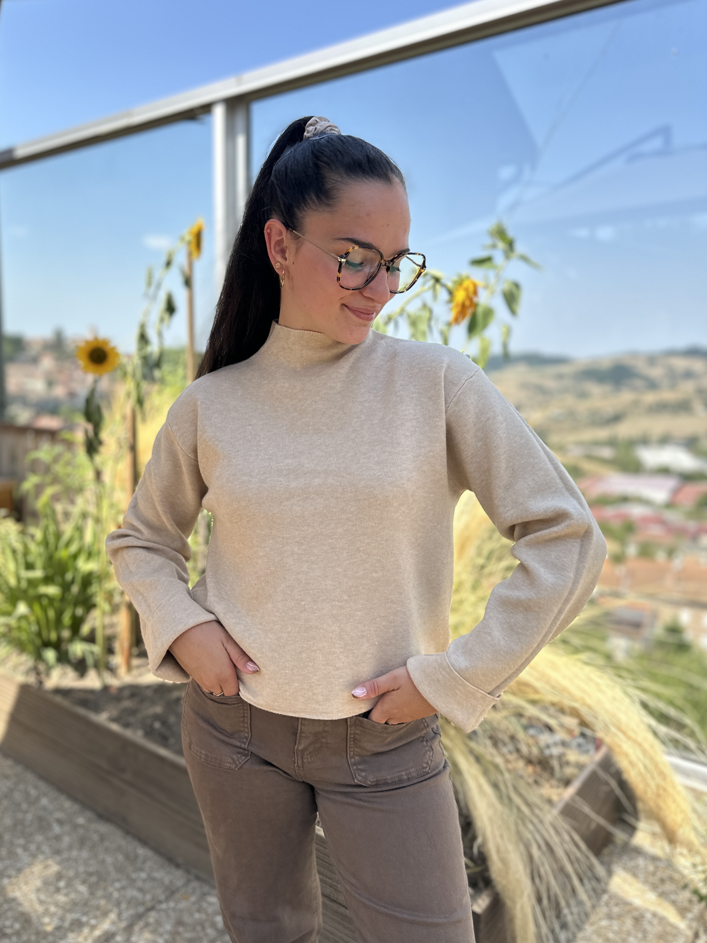 Pull NANCY Beige