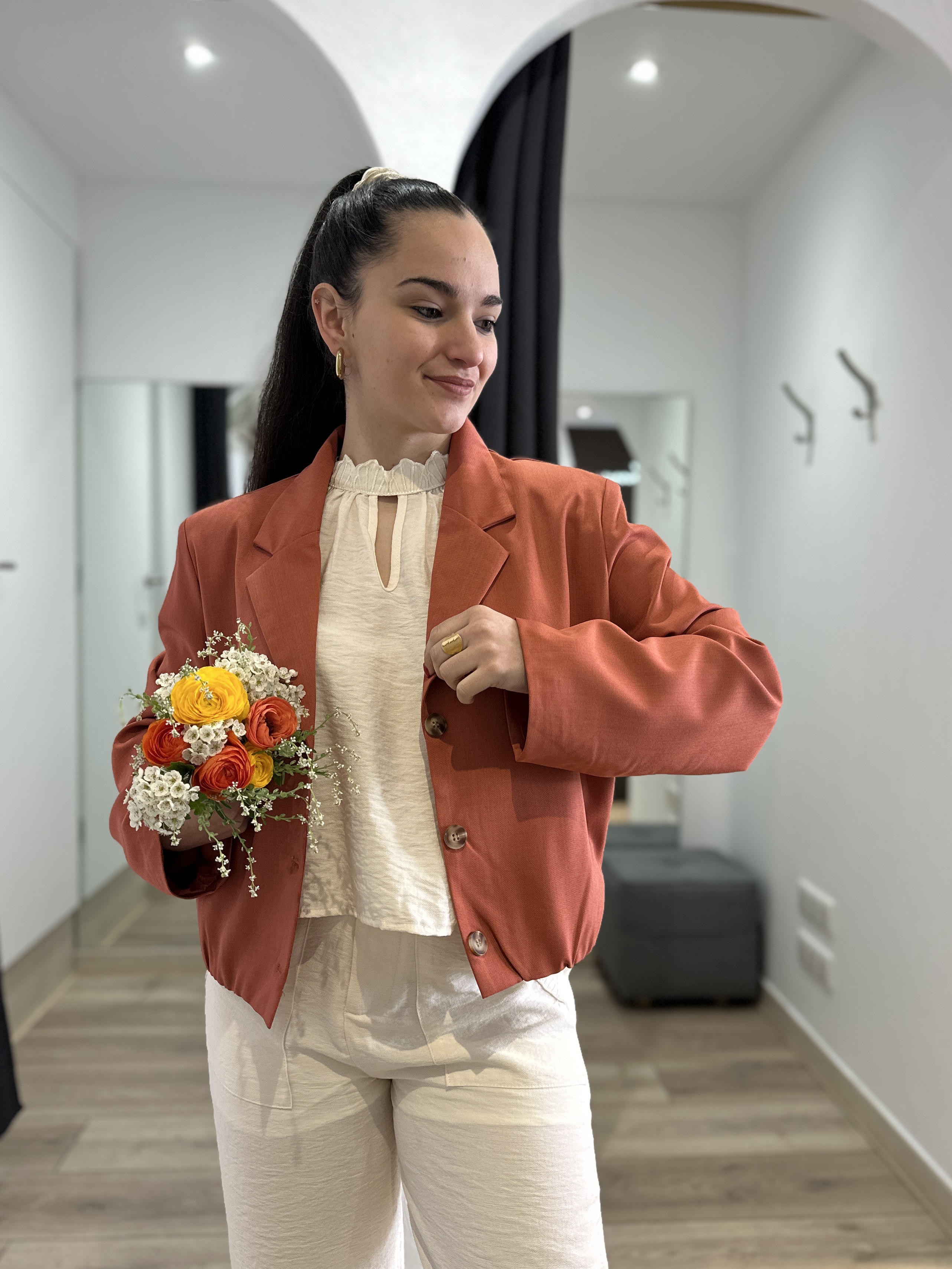 Veste MARTA Terracotta