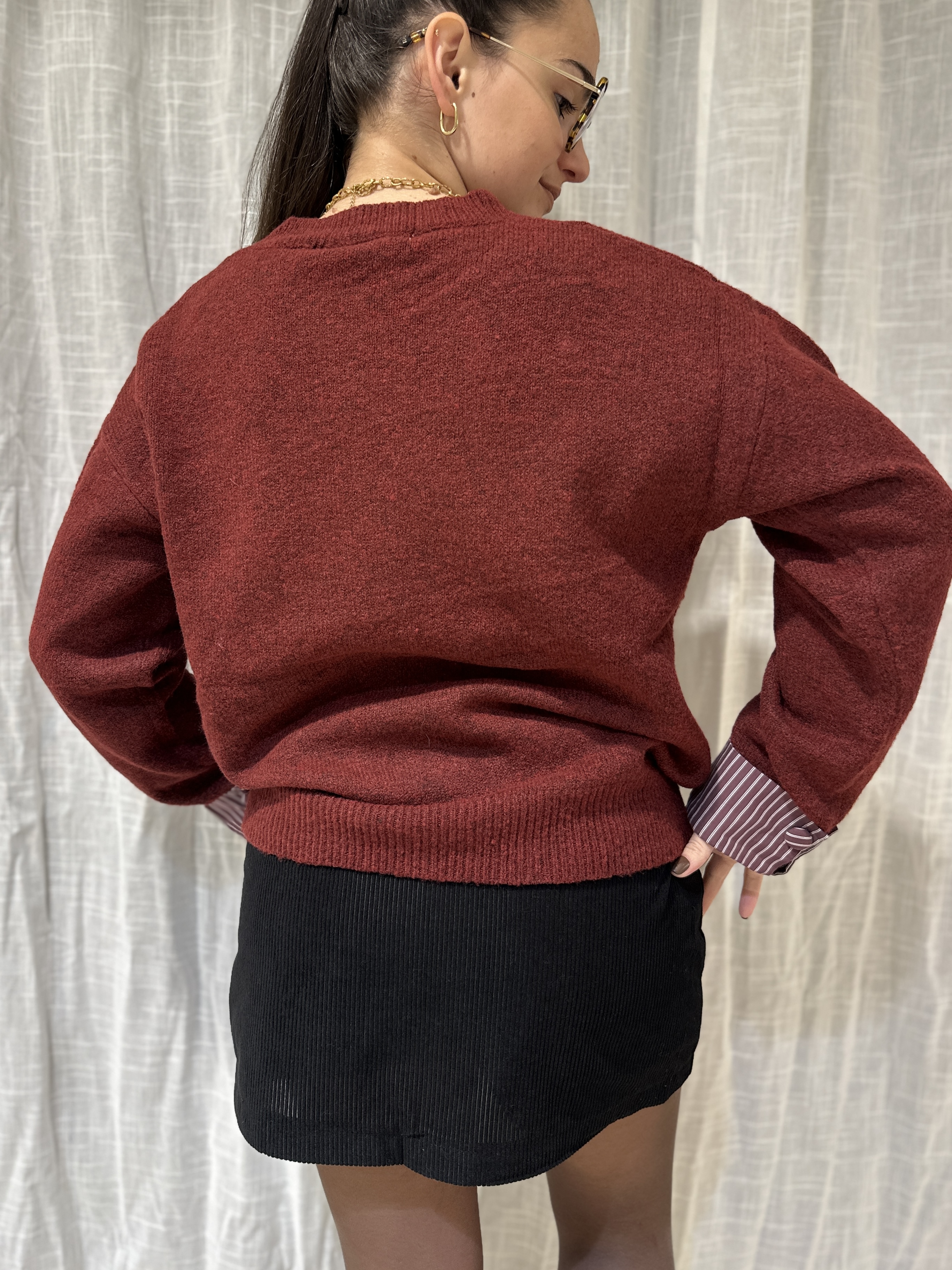 Pull LOVER Bordeaux