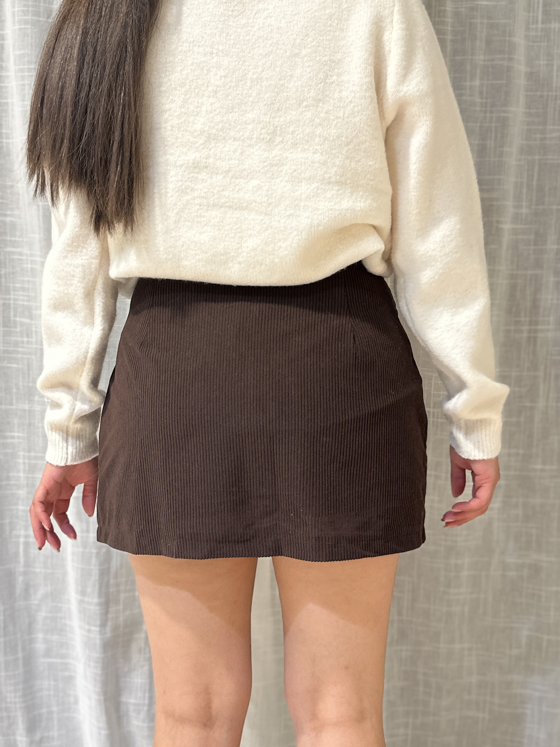 Jupe-Short ZOÉ Choco