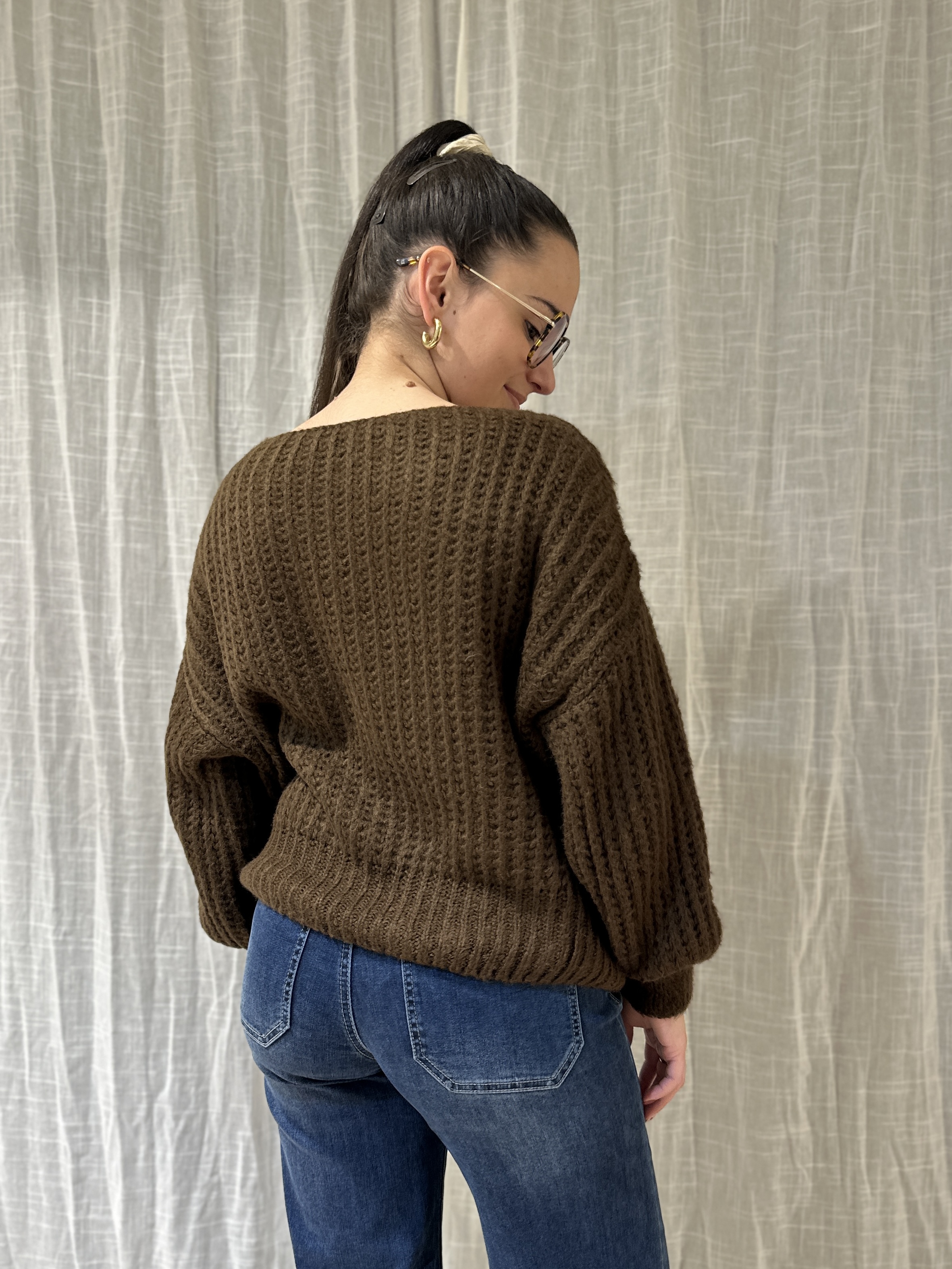 Pull FLUFFY Chocolat