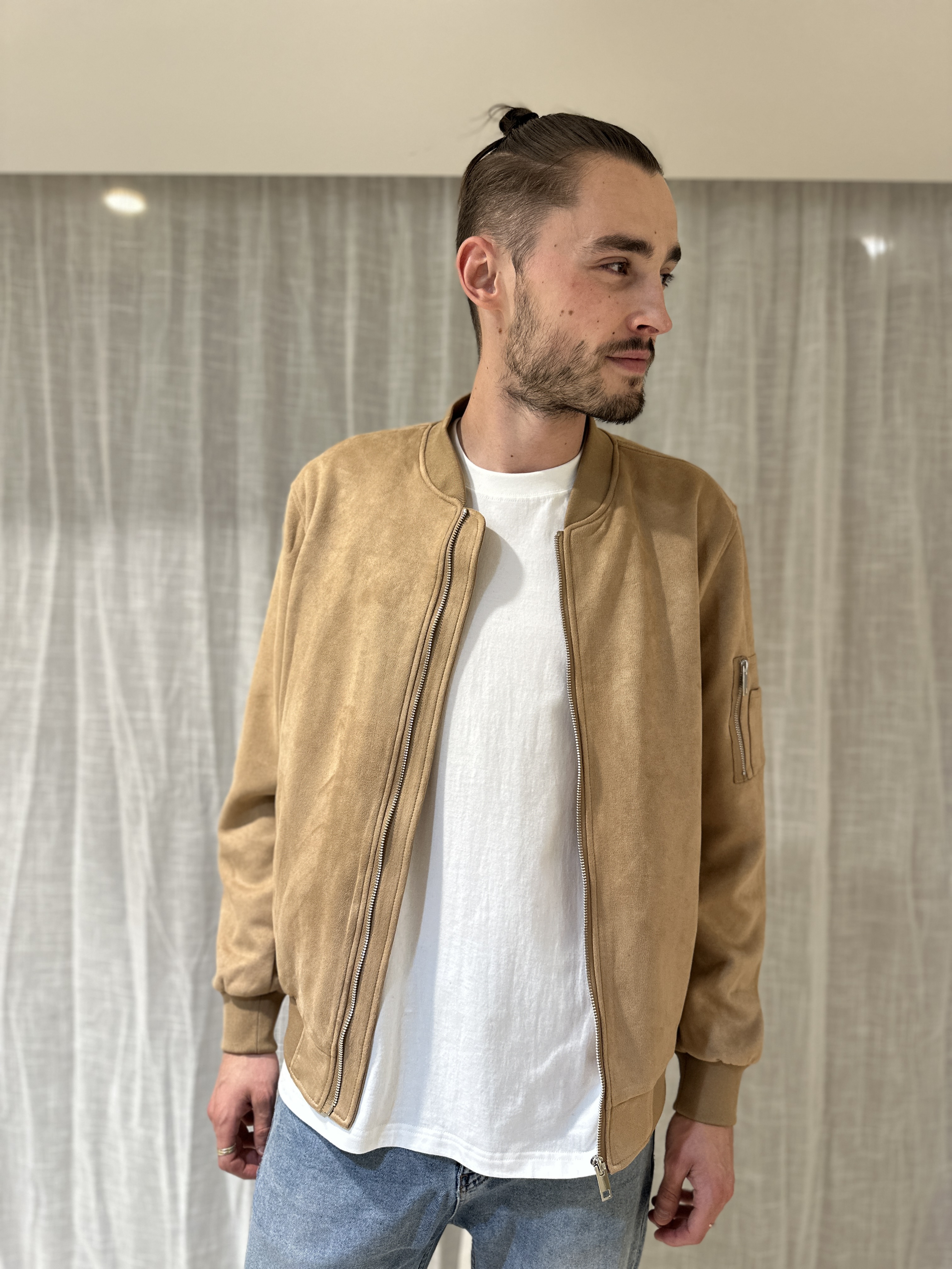 Bomber FLAVIEN Camel