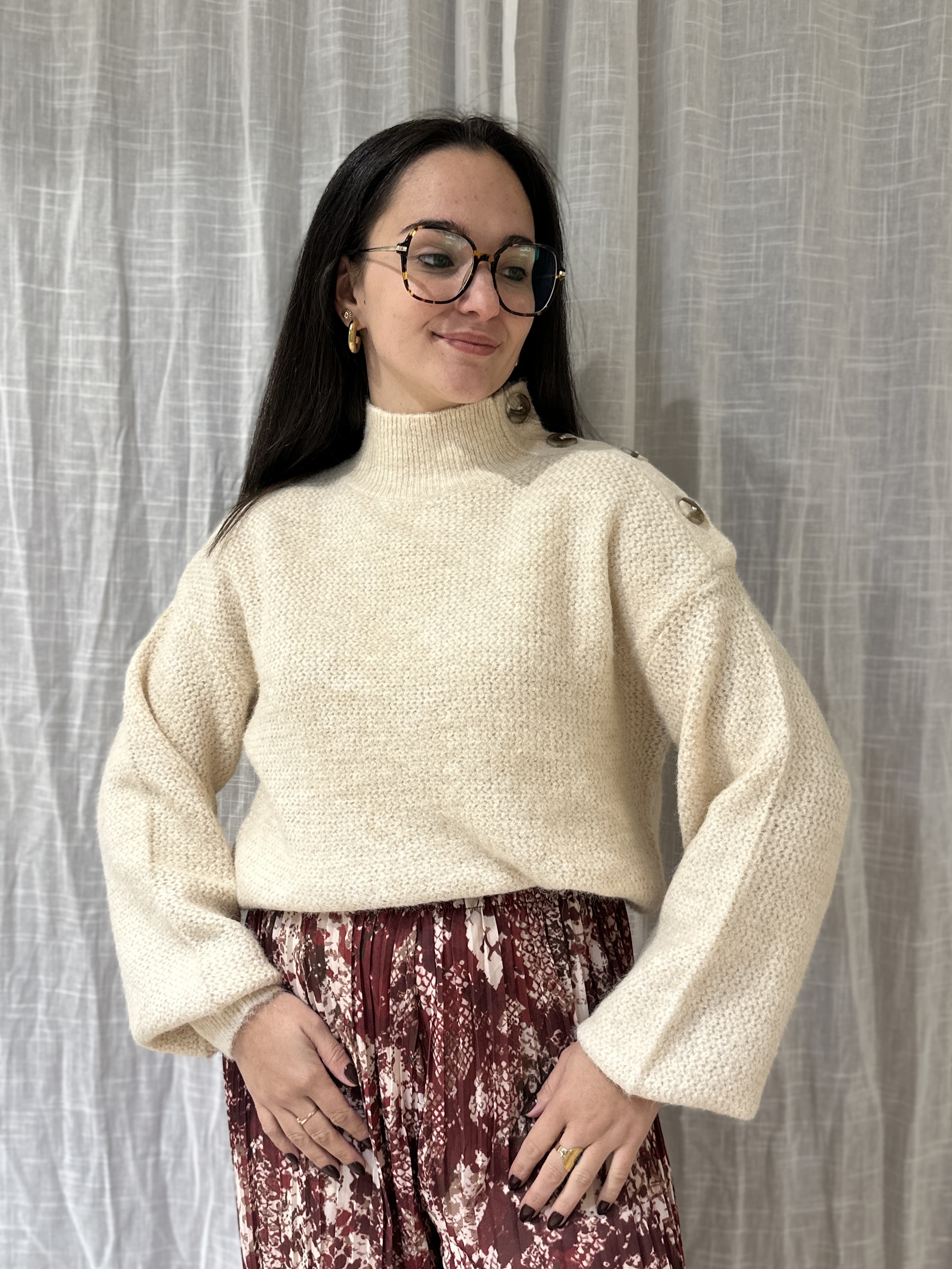 Pull ANNA Beige