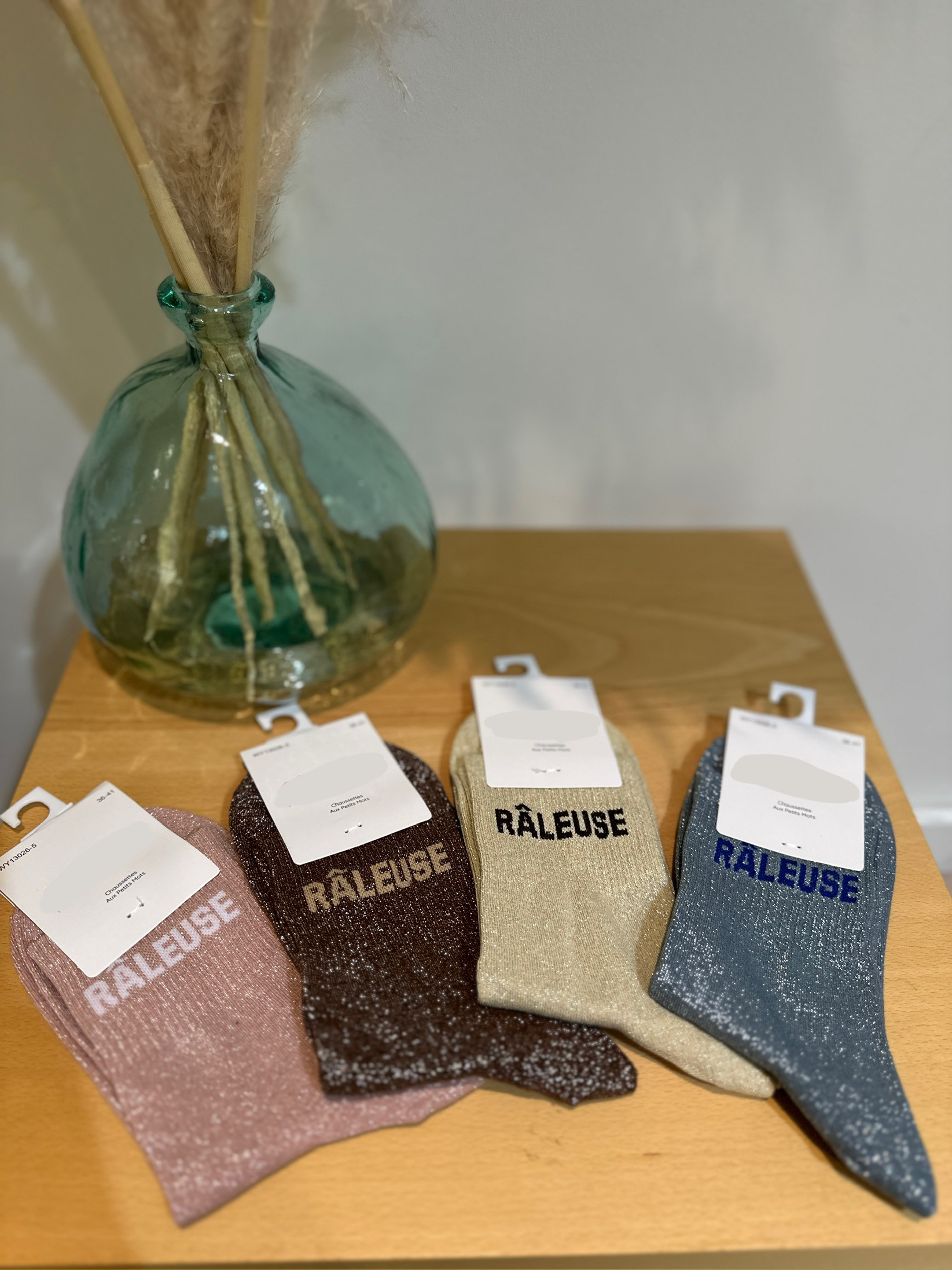 Chaussettes à paillettes RALEUSE