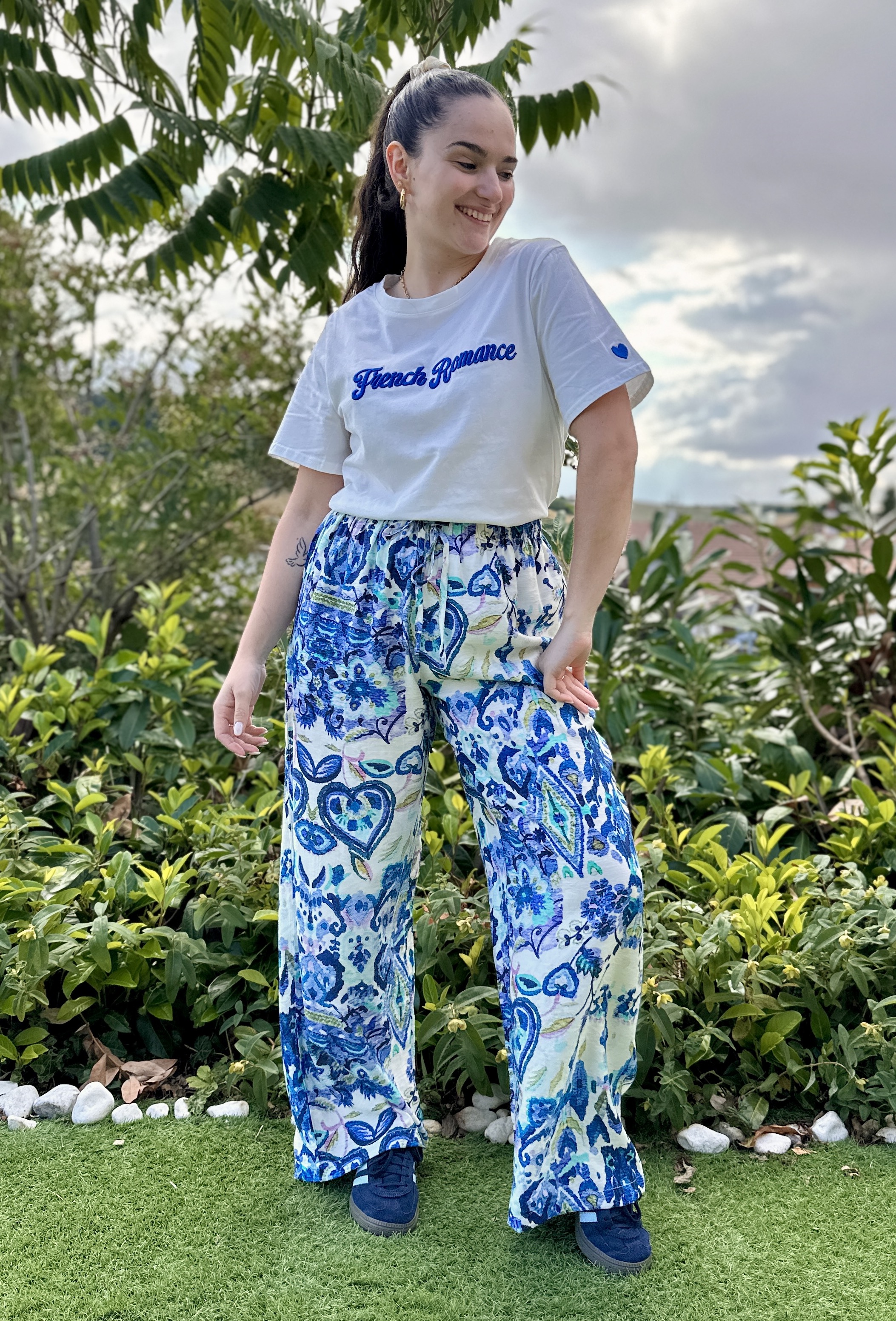 Pantalon FLORENCE Bleu