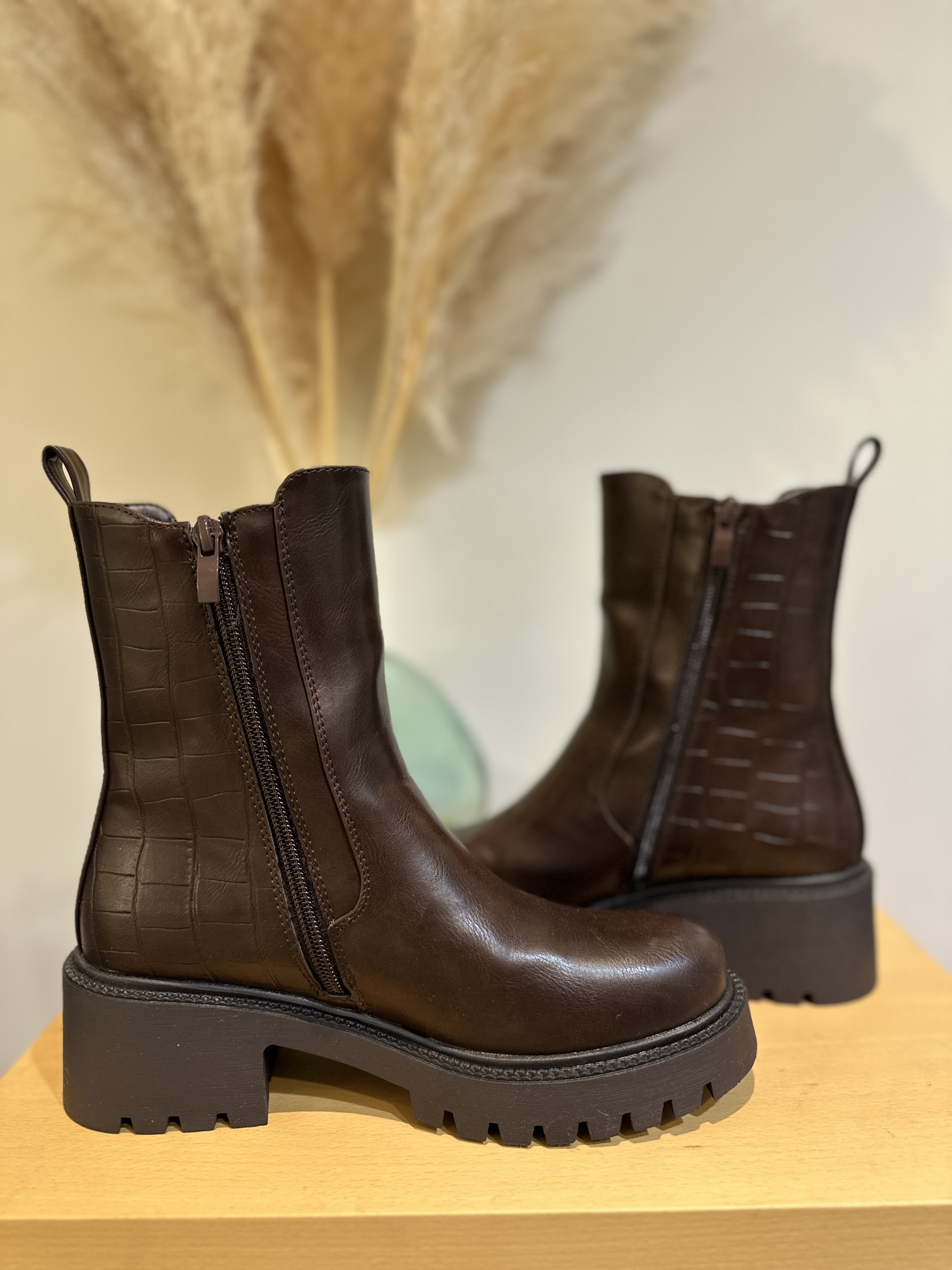 Bottines GILLIE Choco