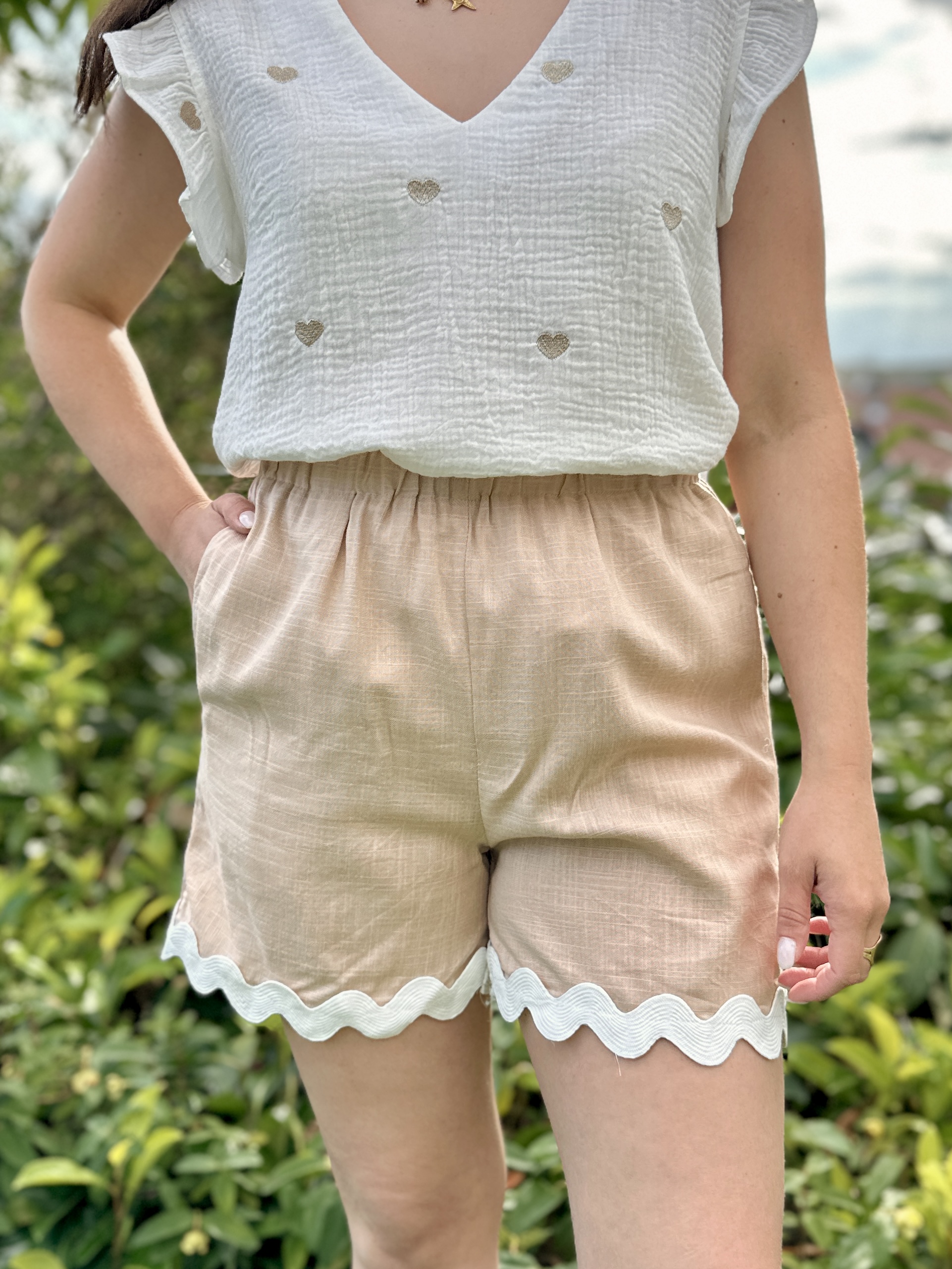 Short LÉA Beige