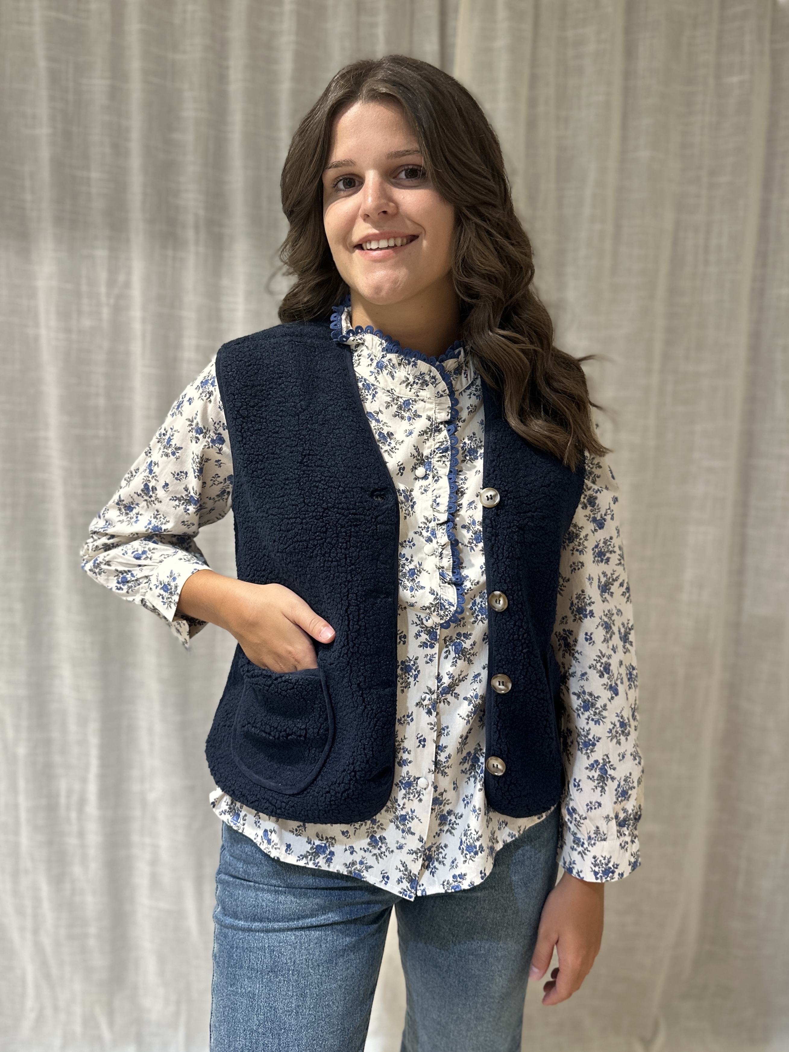 Veste LIZZIE Marine