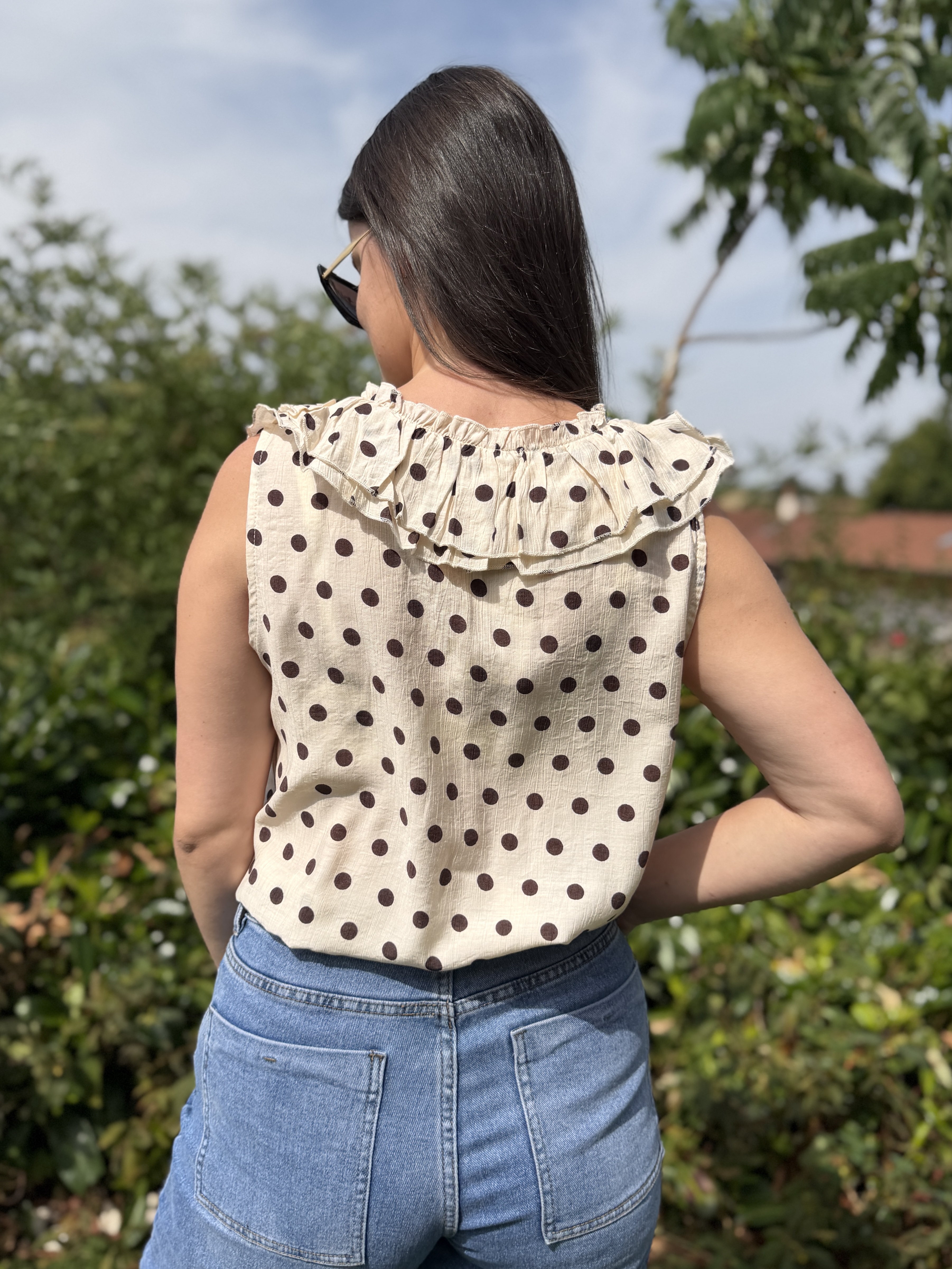 Blouse PIMPRENELLE Beige