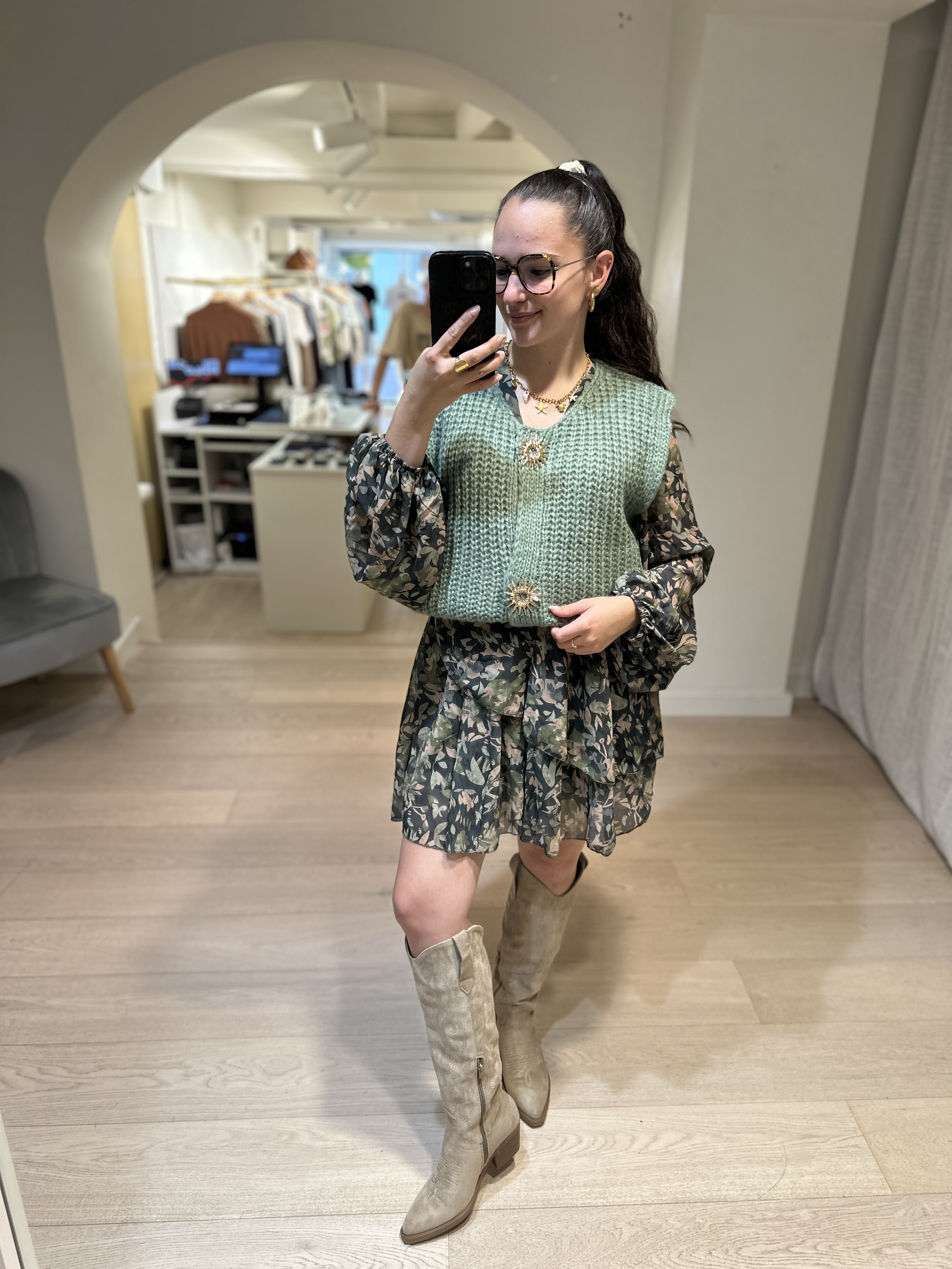 Gilet YSA Kaki Clair