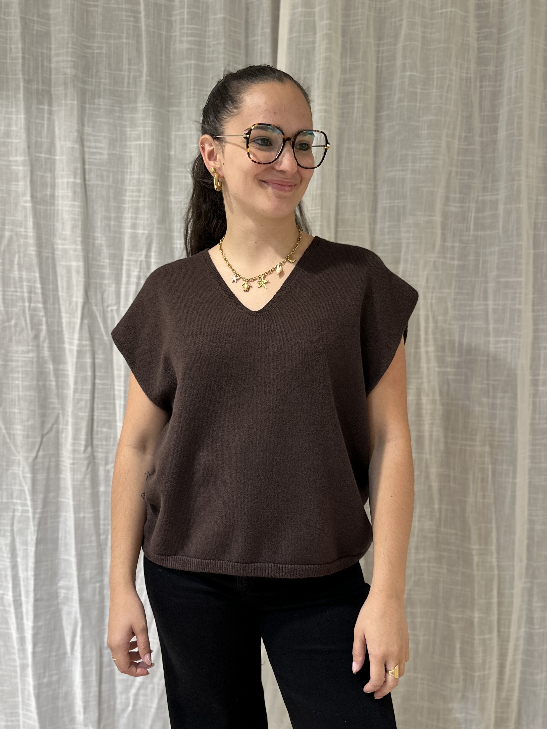 Pull CAM Chocolat