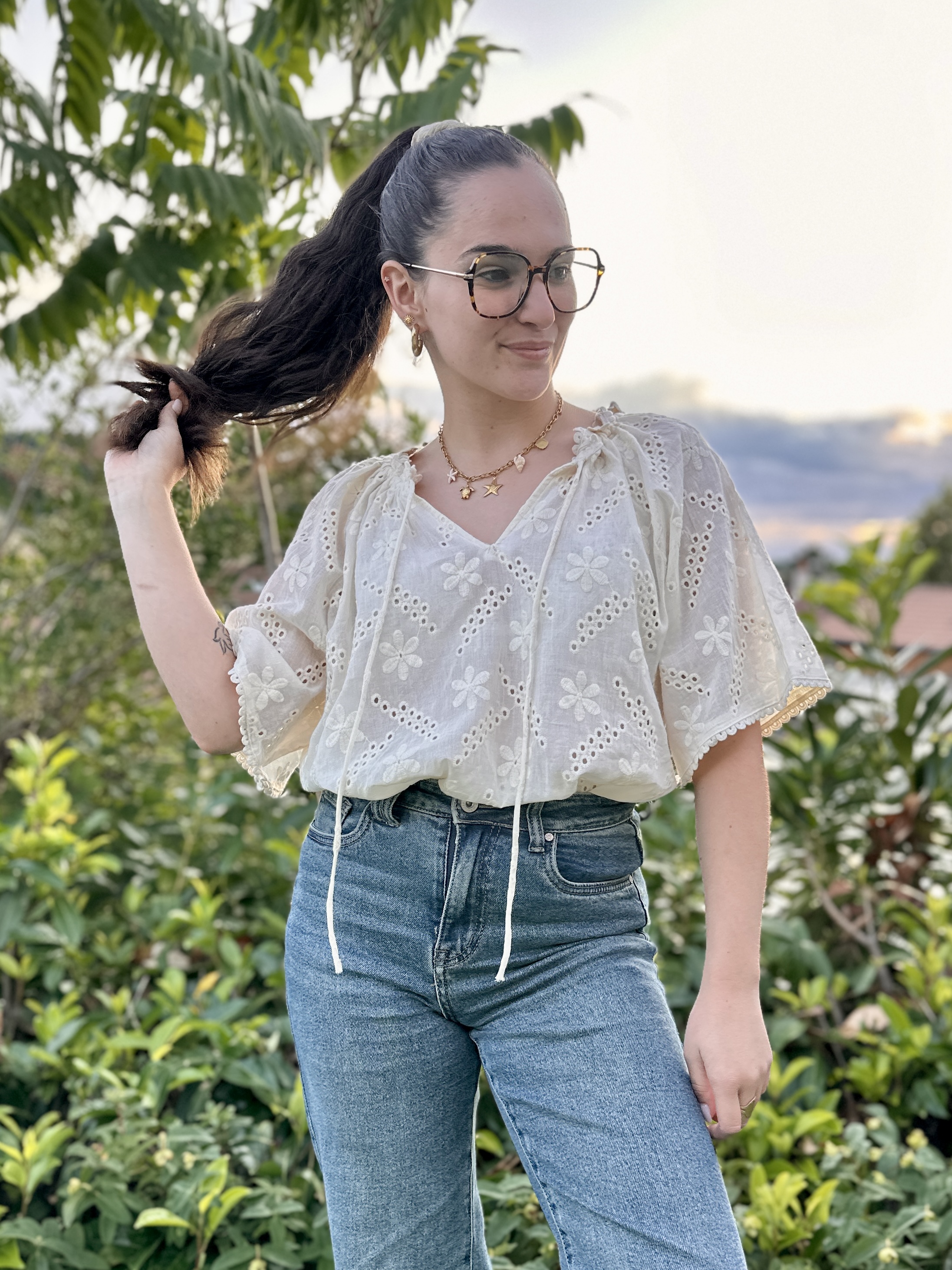Blouse PAOLA Manches Courtes