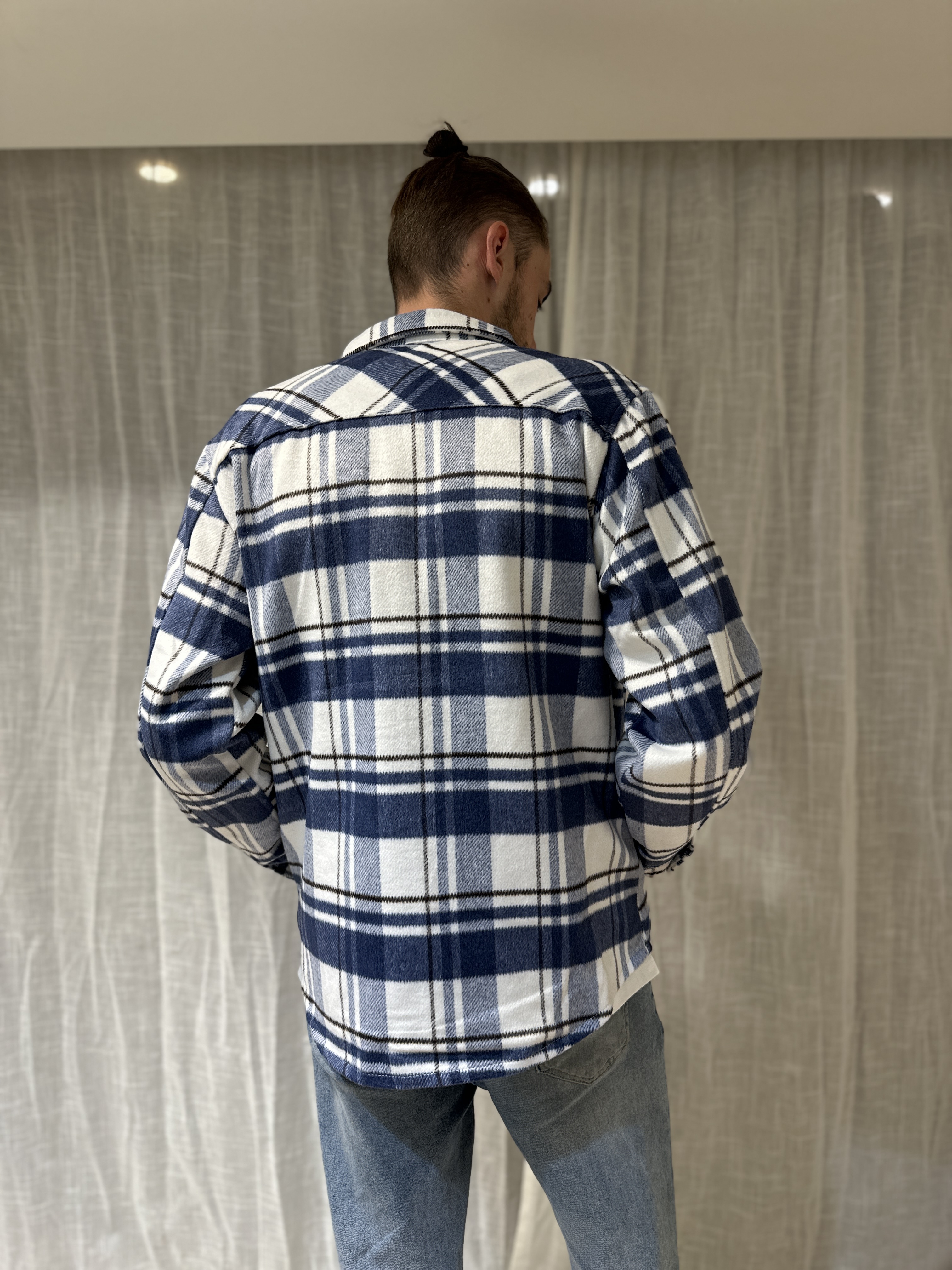 Sur-Chemise LUKA Bleue