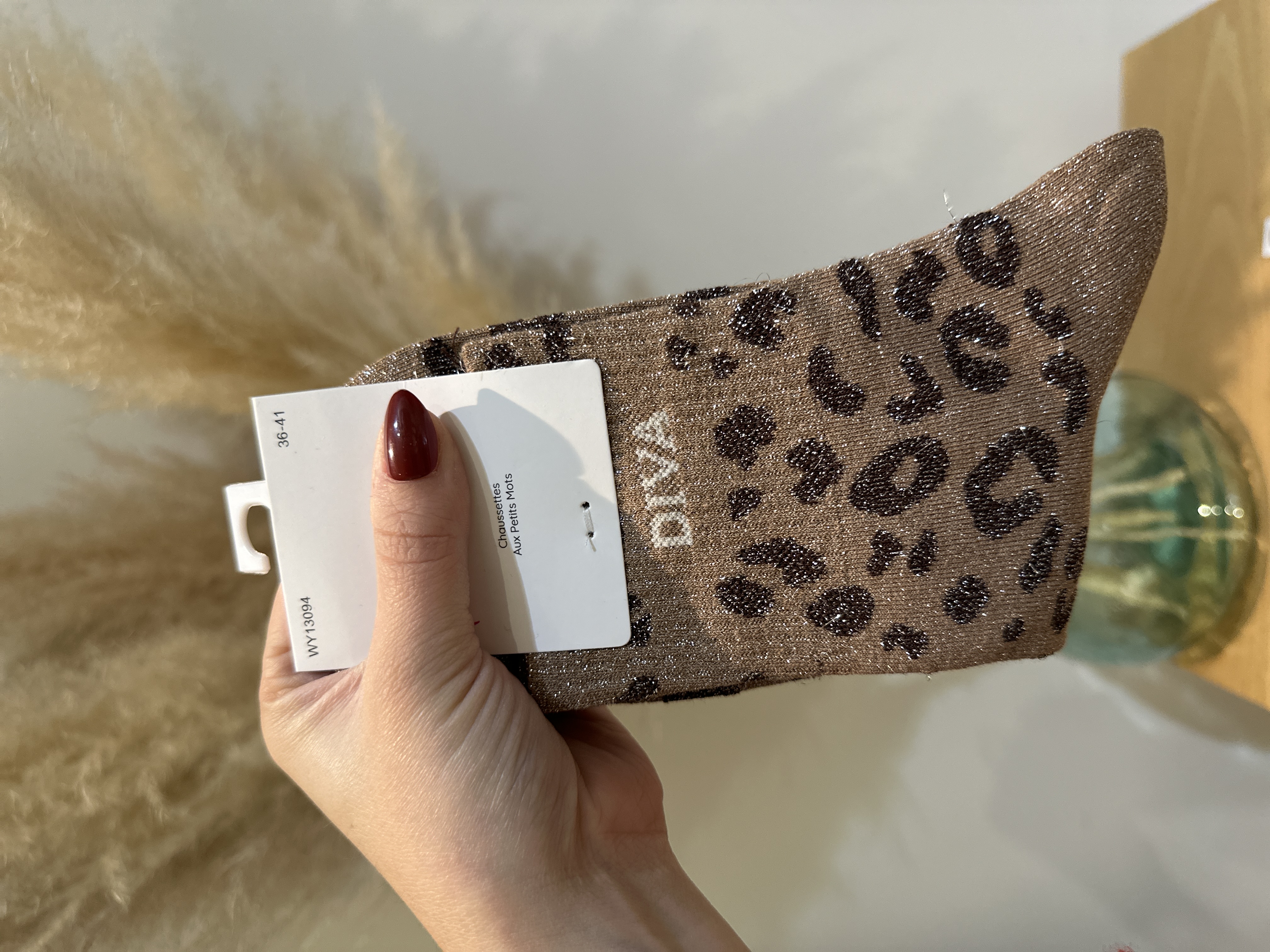 Chaussettes DIVA Léopard