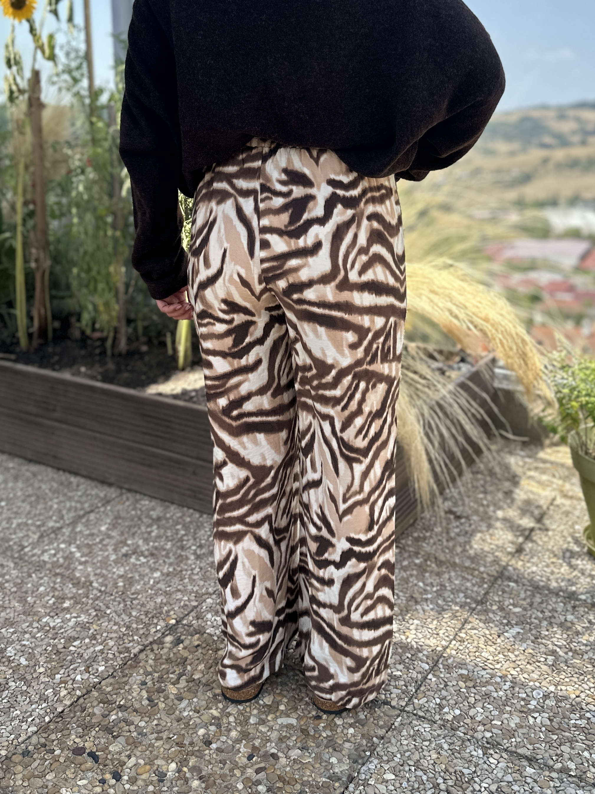 Pantalon MADISON Marron