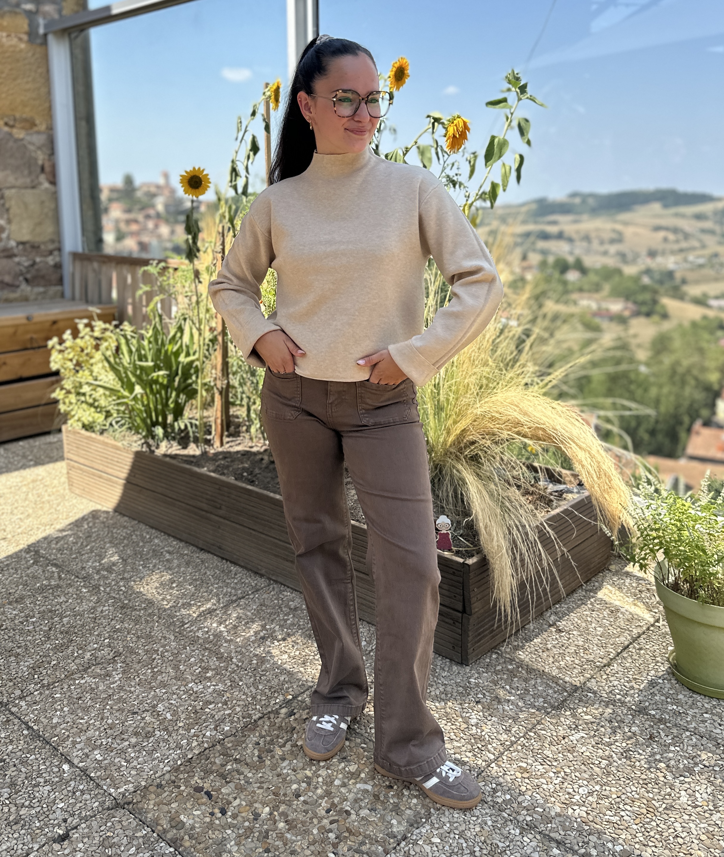 Pull NANCY Beige