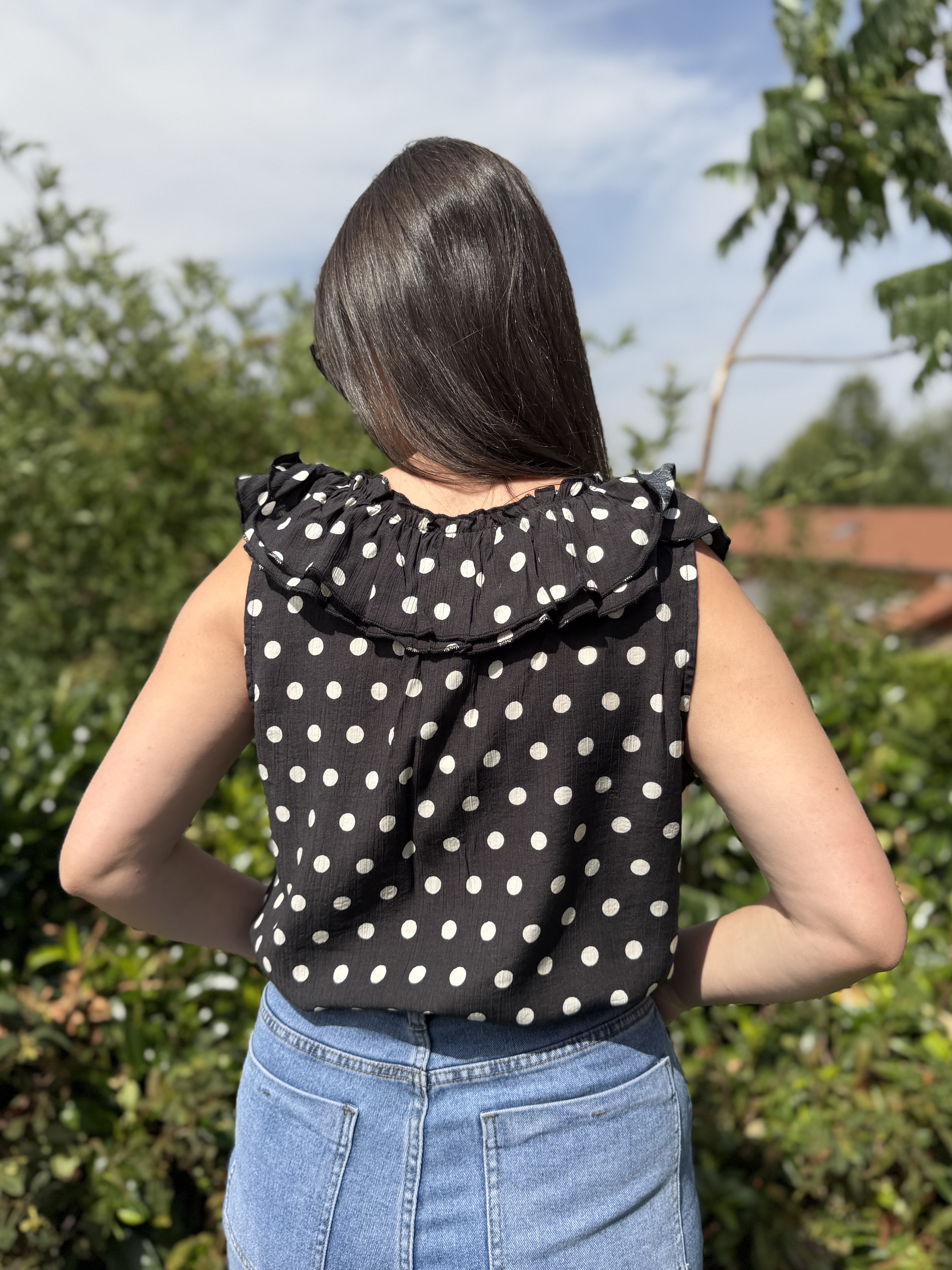 Blouse PIMPRENELLE Noire