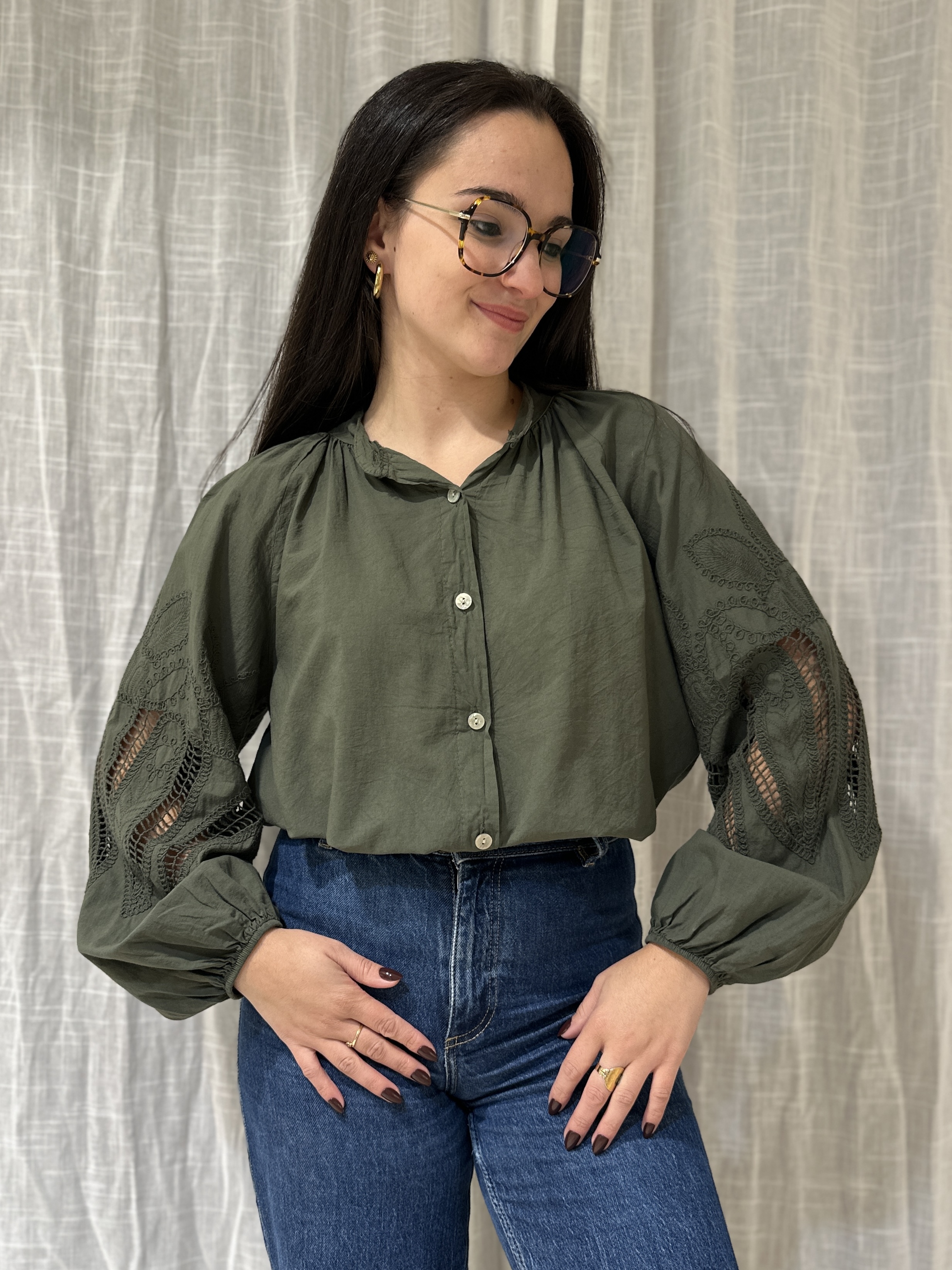 Chemise DOLCE Kaki