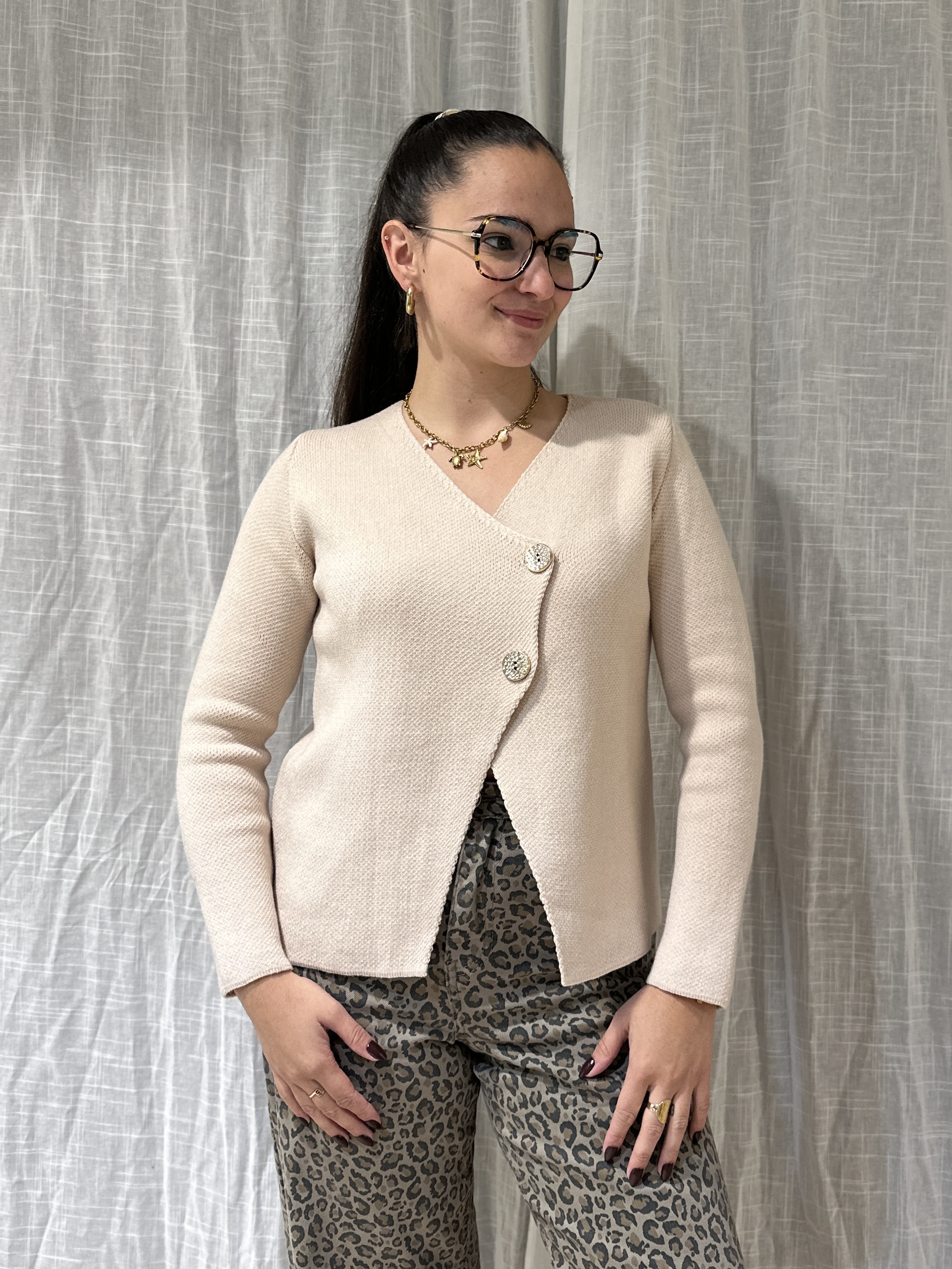 Gilet JESSICA Taupe