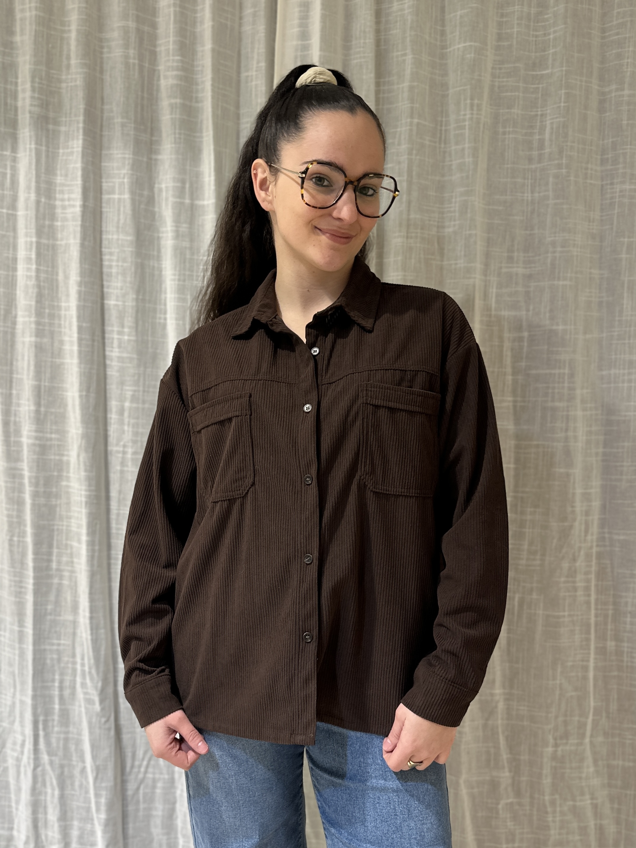 Chemise AMBRE Chocolat