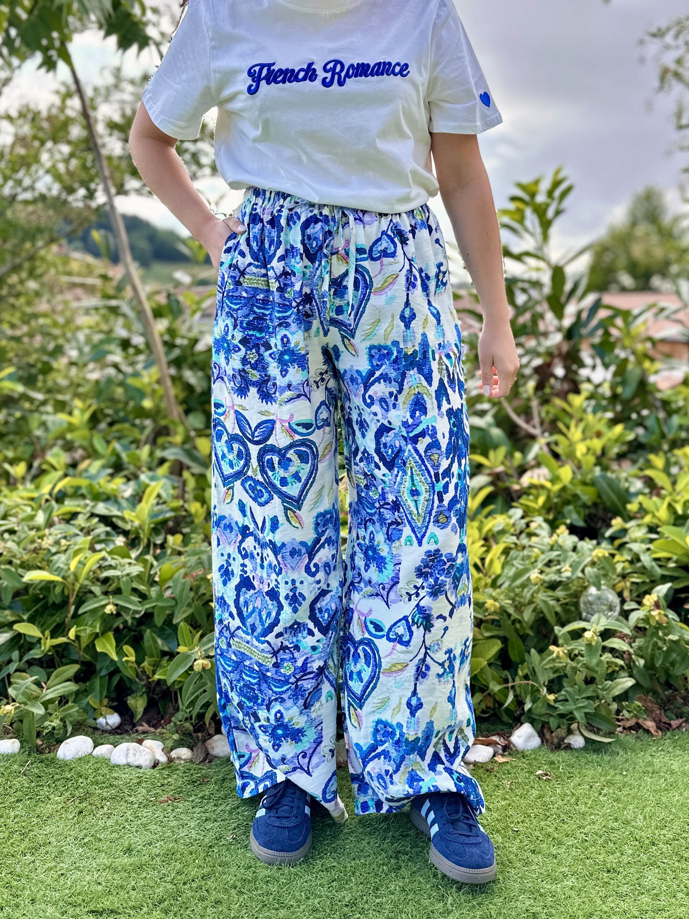 Pantalon FLORENCE Bleu