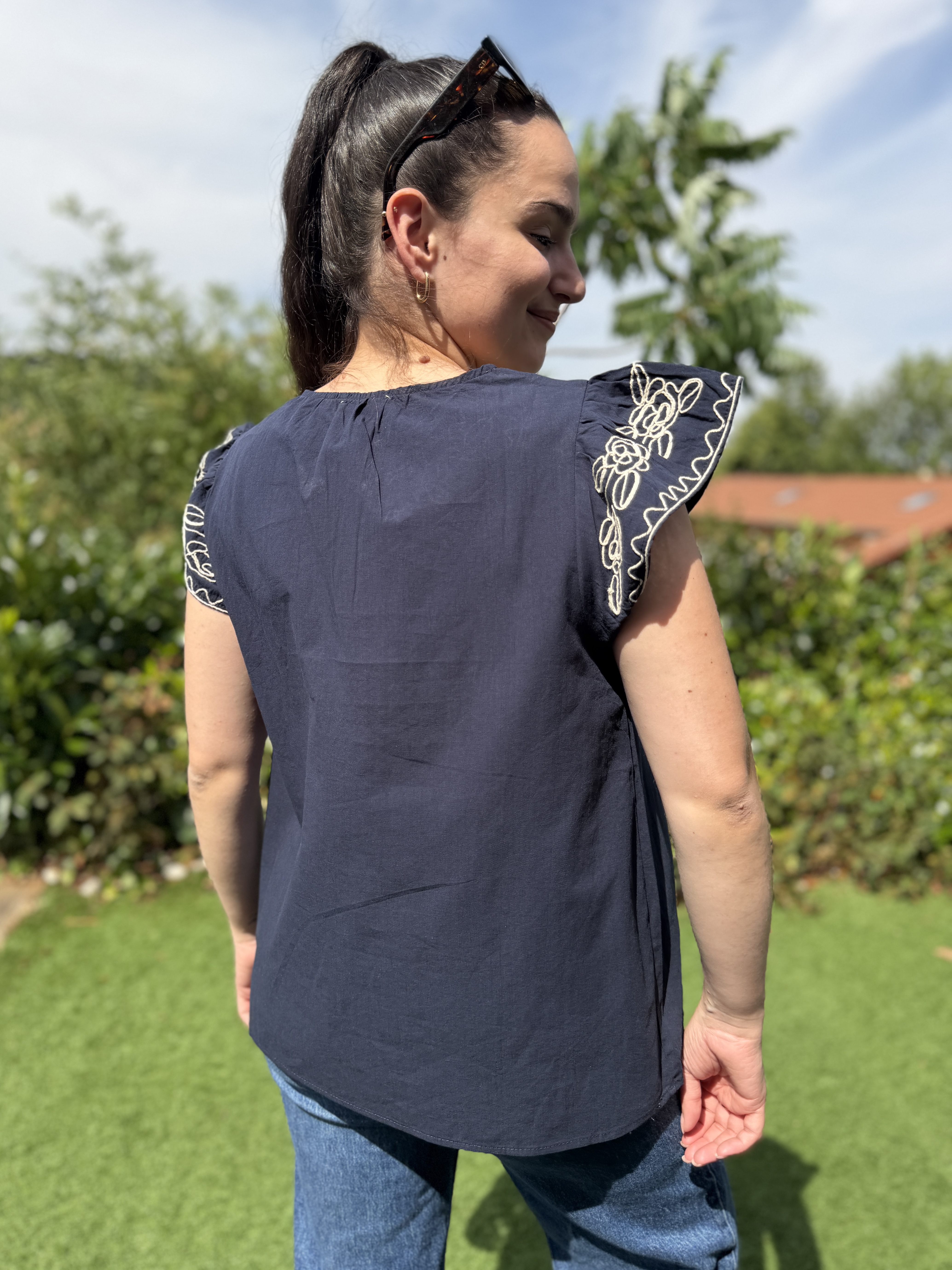 Blouse JASMINE Marine