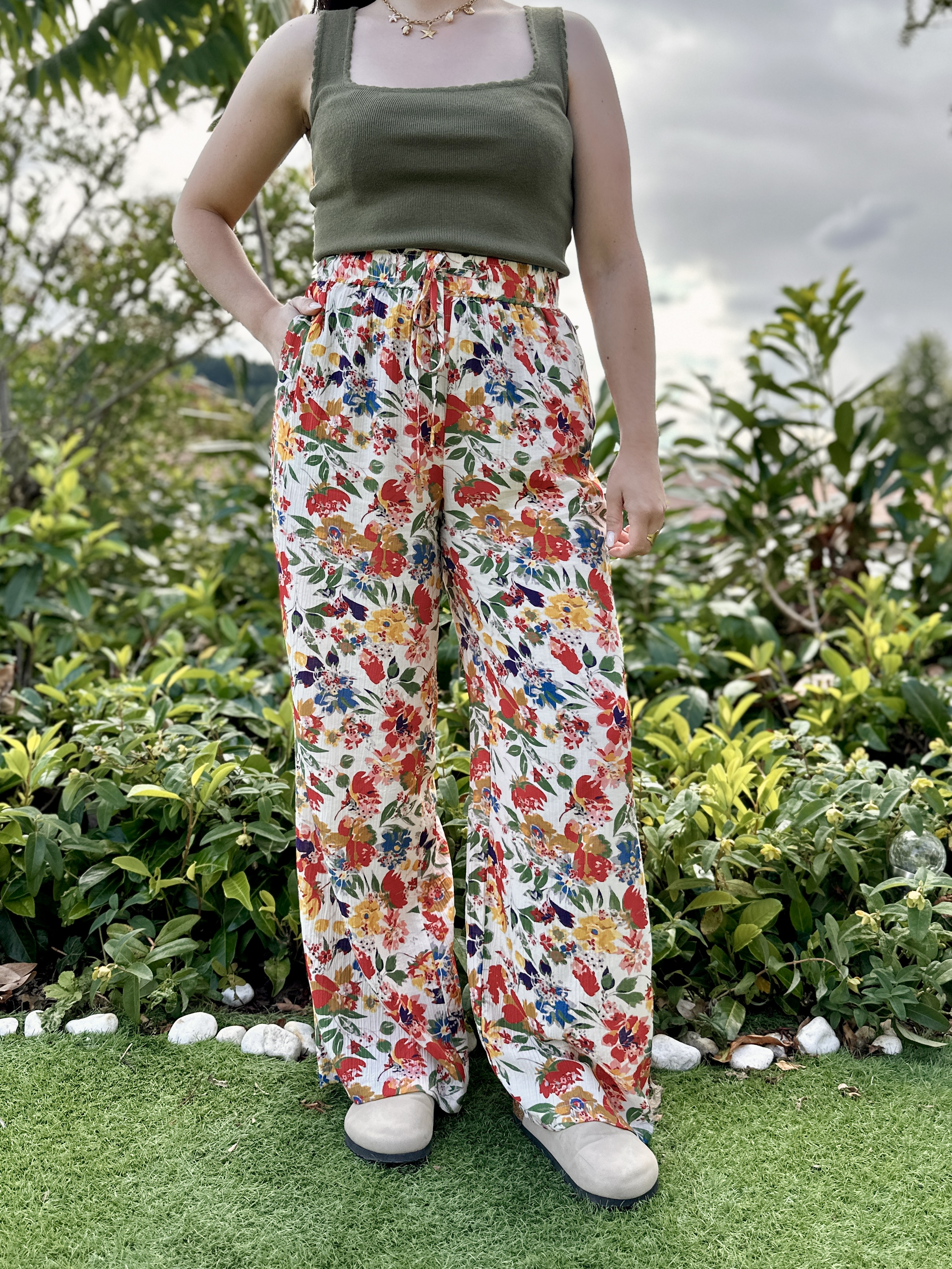 Pantalon LOLA Fleuri