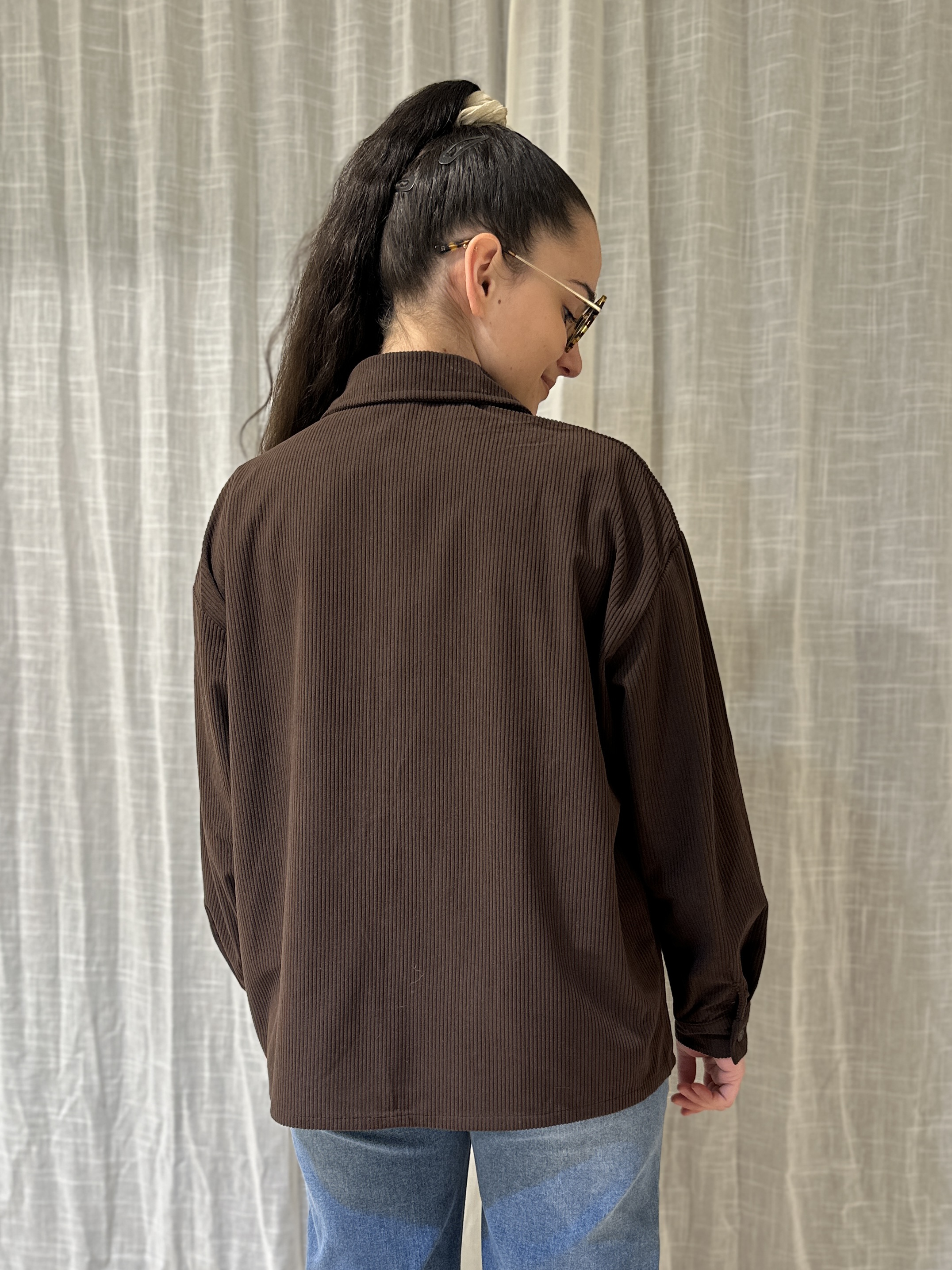Chemise AMBRE Chocolat