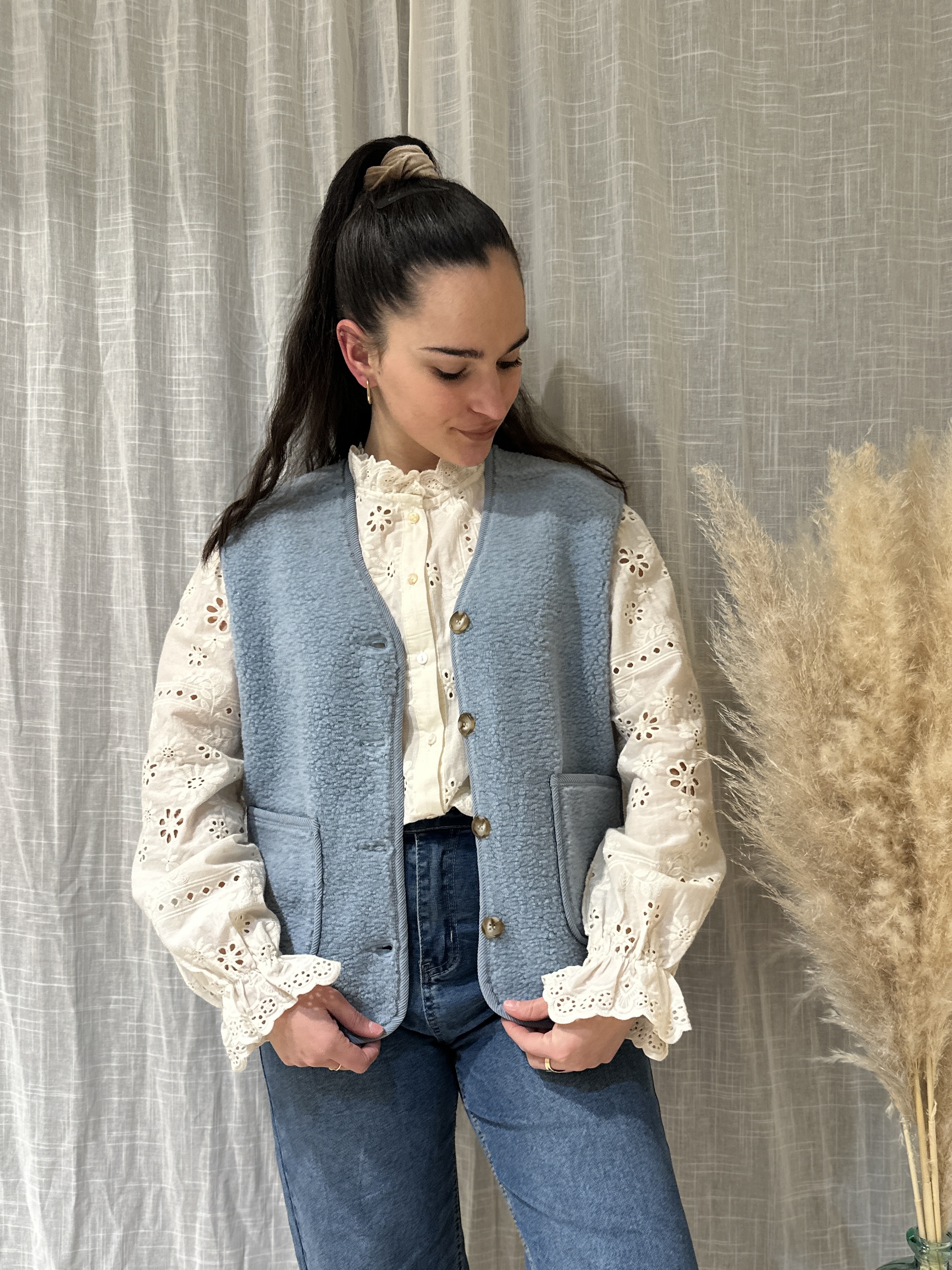 Veste LIZZIE Bleu ciel