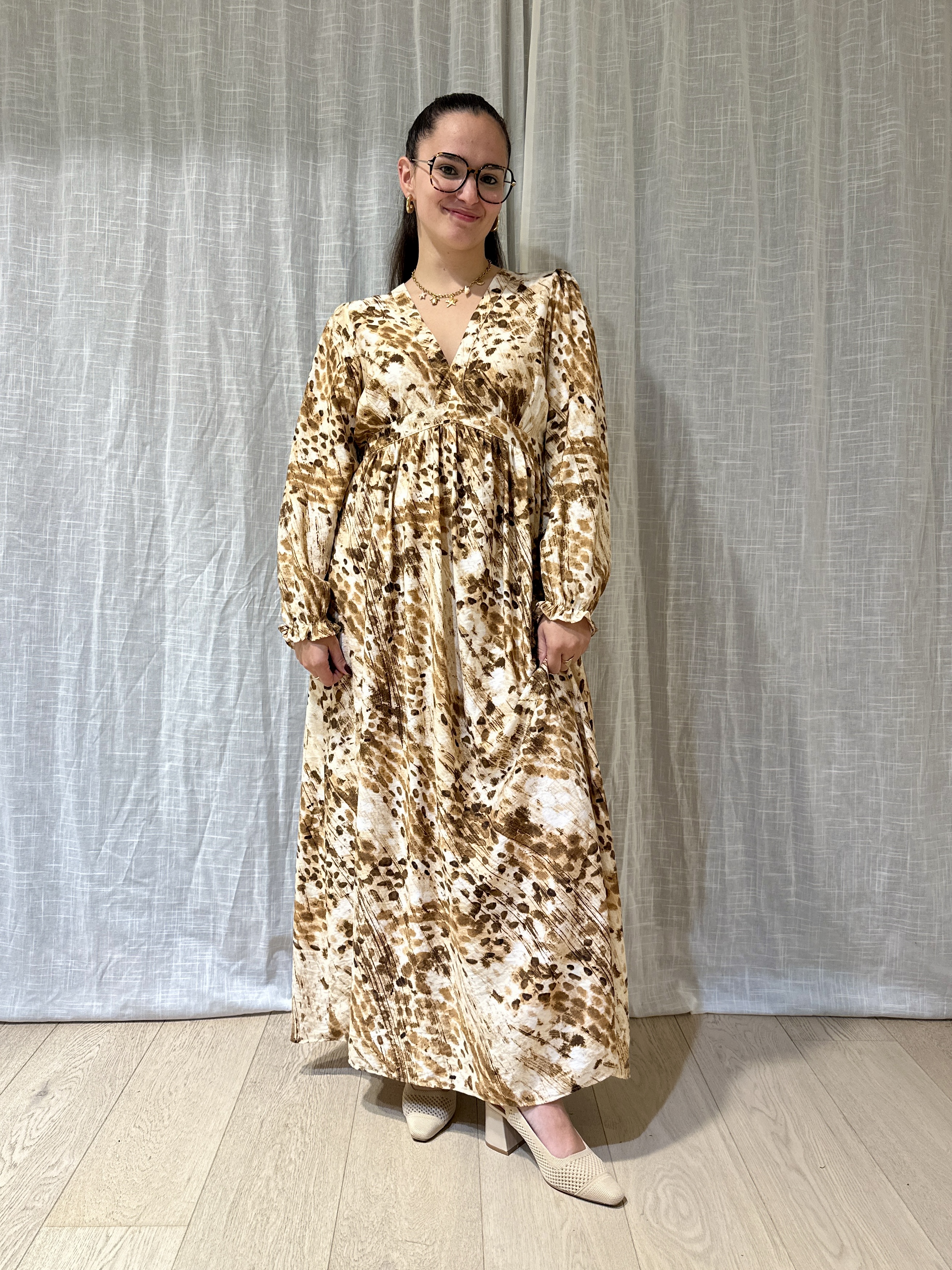 Robe ANÉMONE Camel