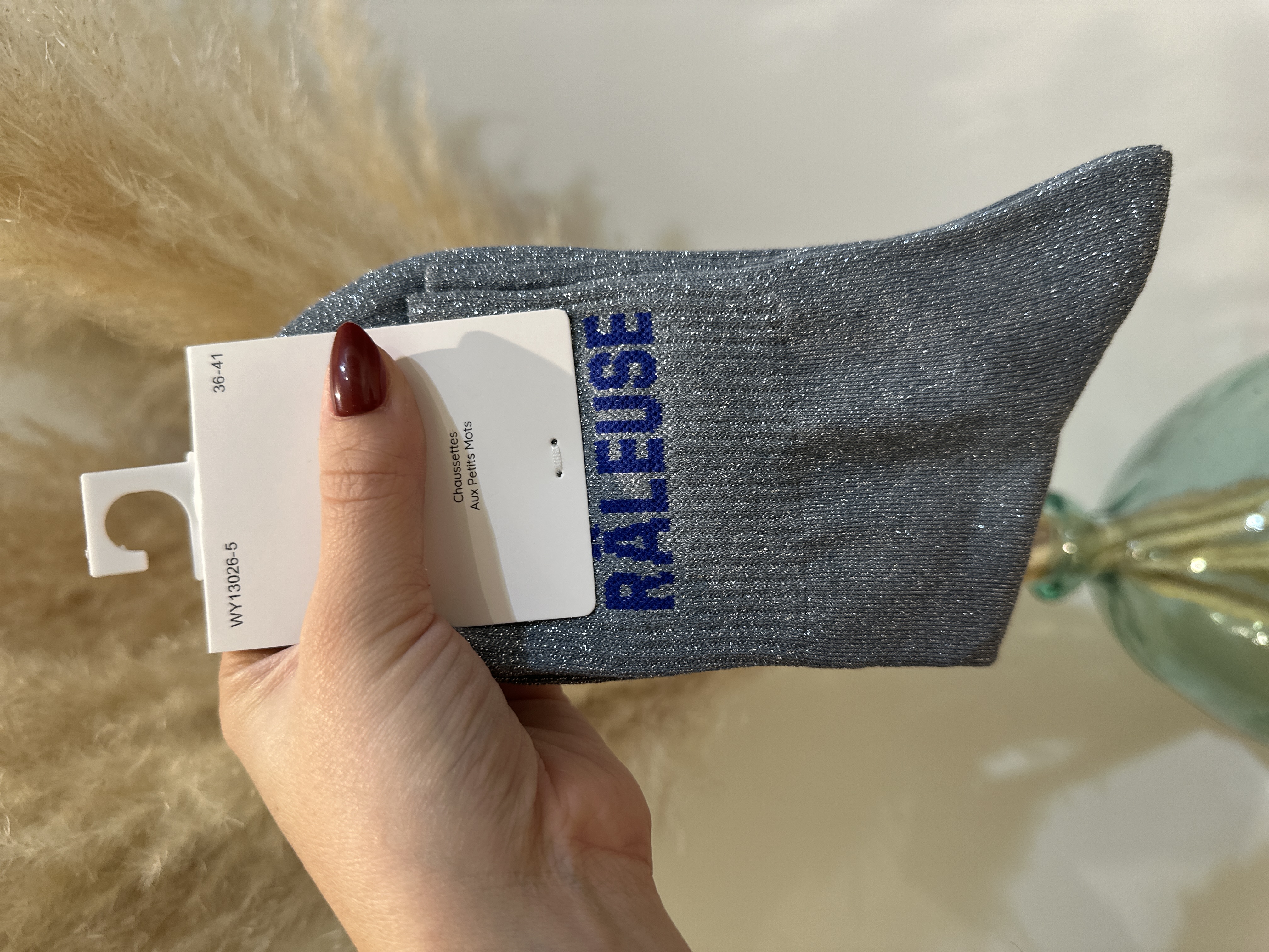 Chaussettes à paillettes RALEUSE