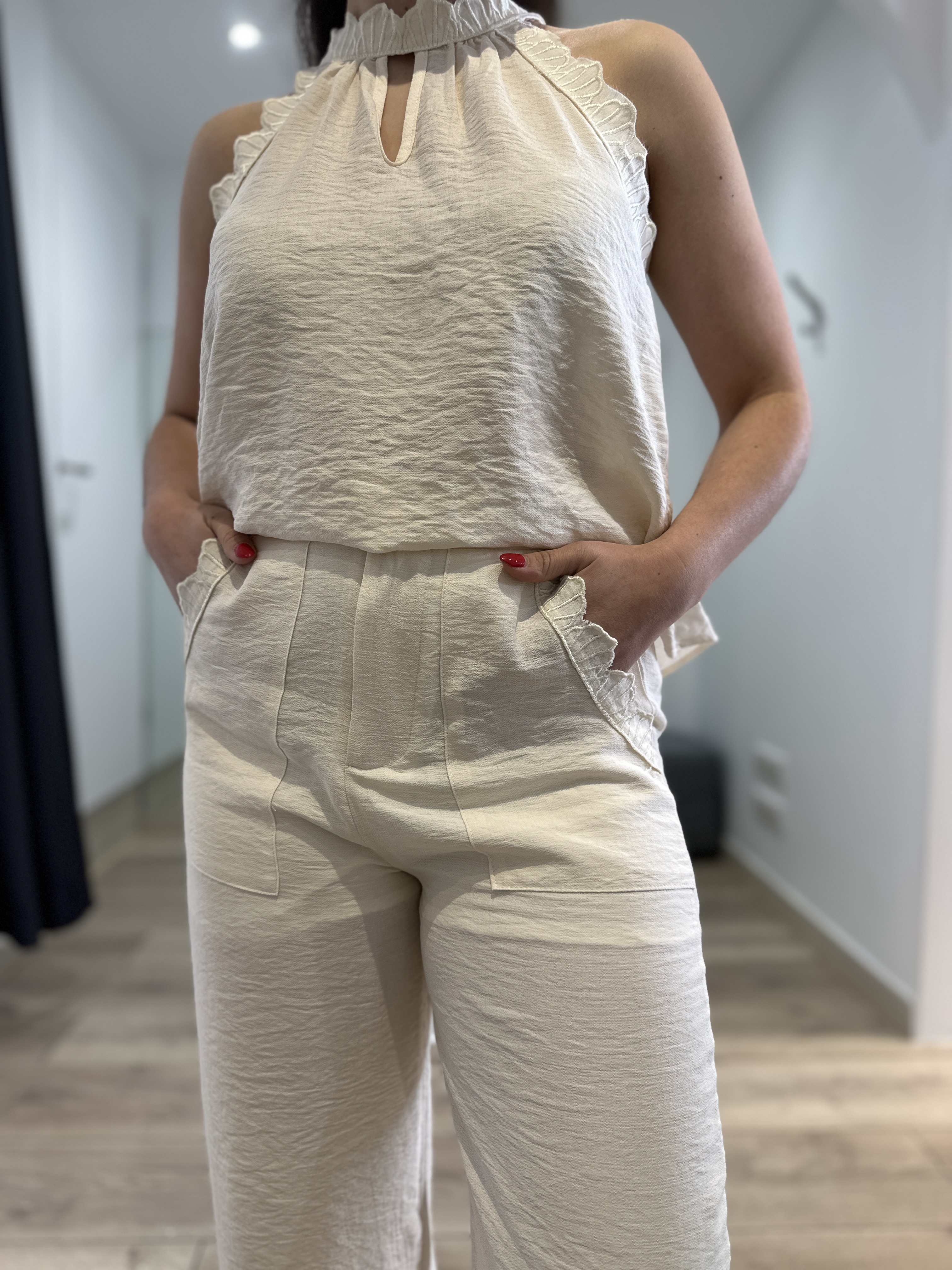 Pantalon PIA Écru