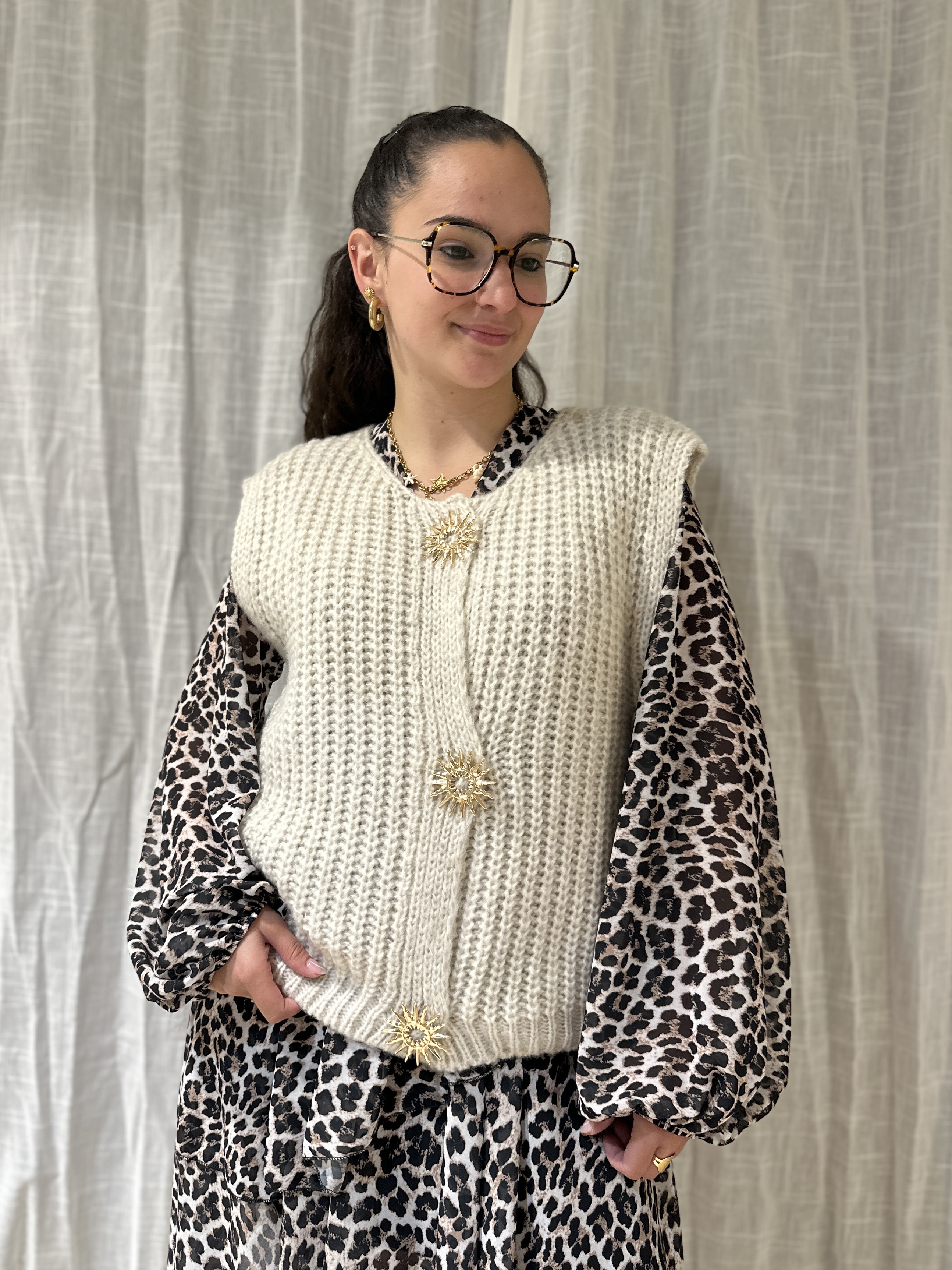 Gilet YSA Beige