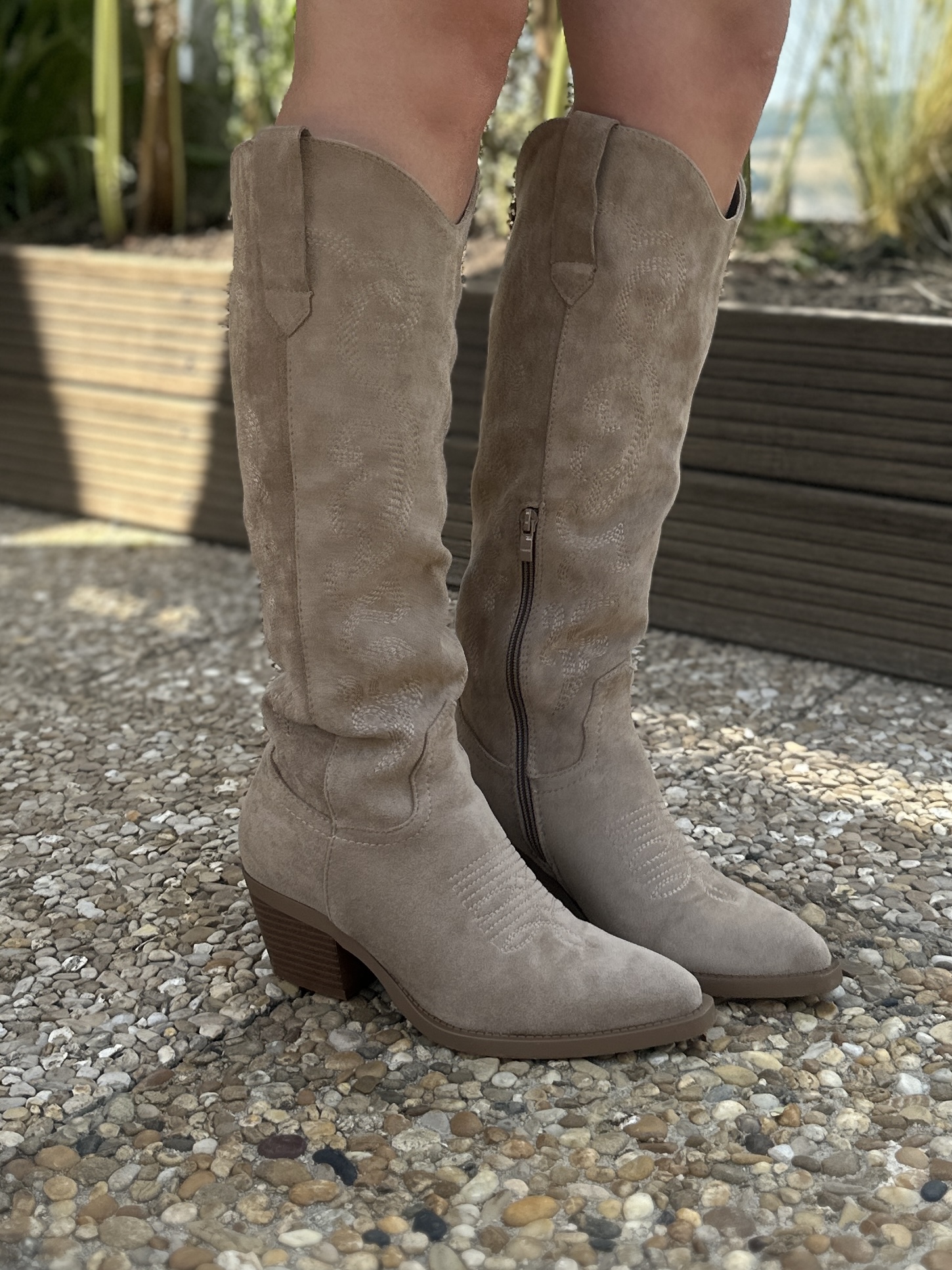 Santiags TENNESSEE Taupe