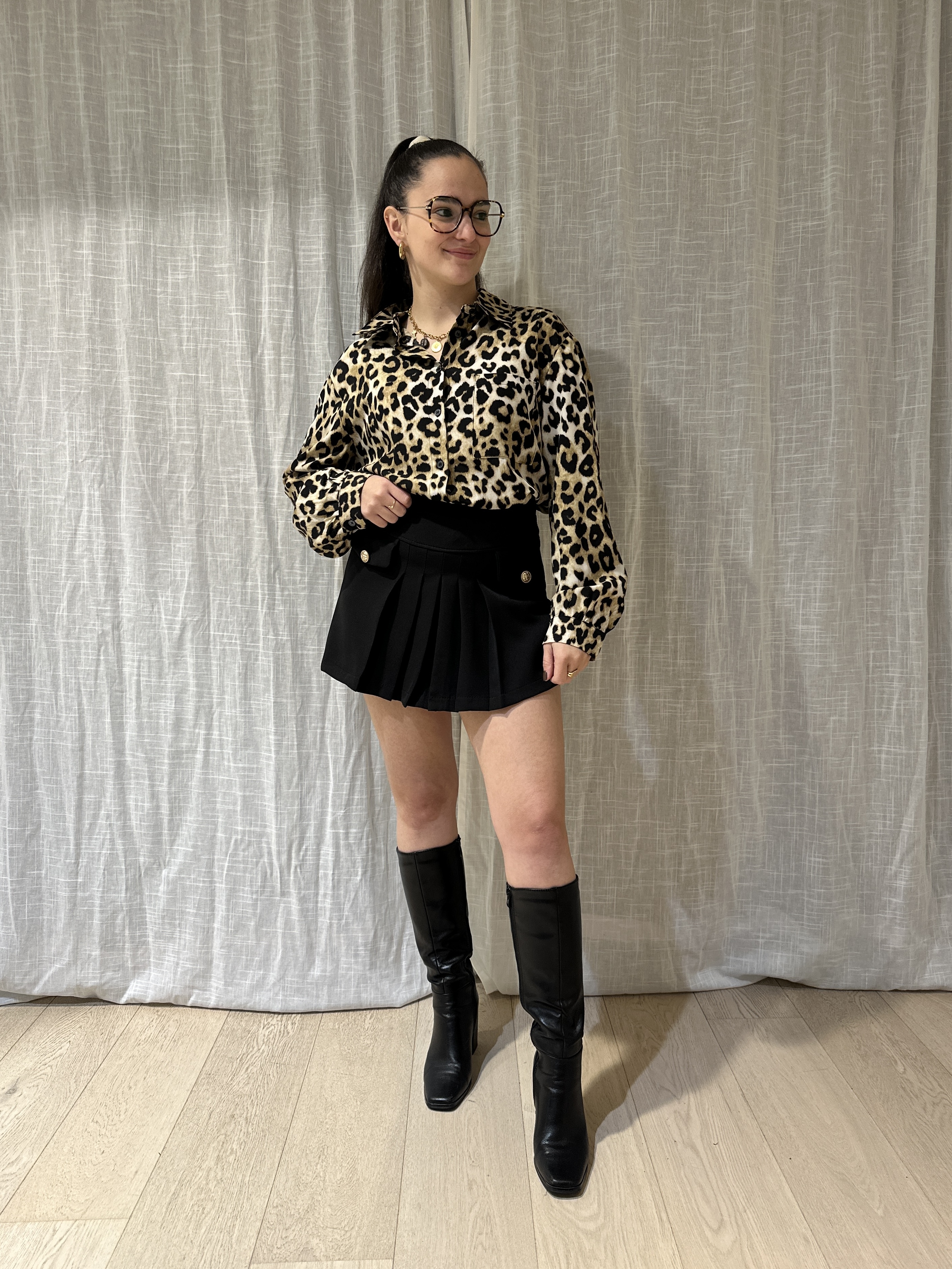 Chemise ELLA Léopard