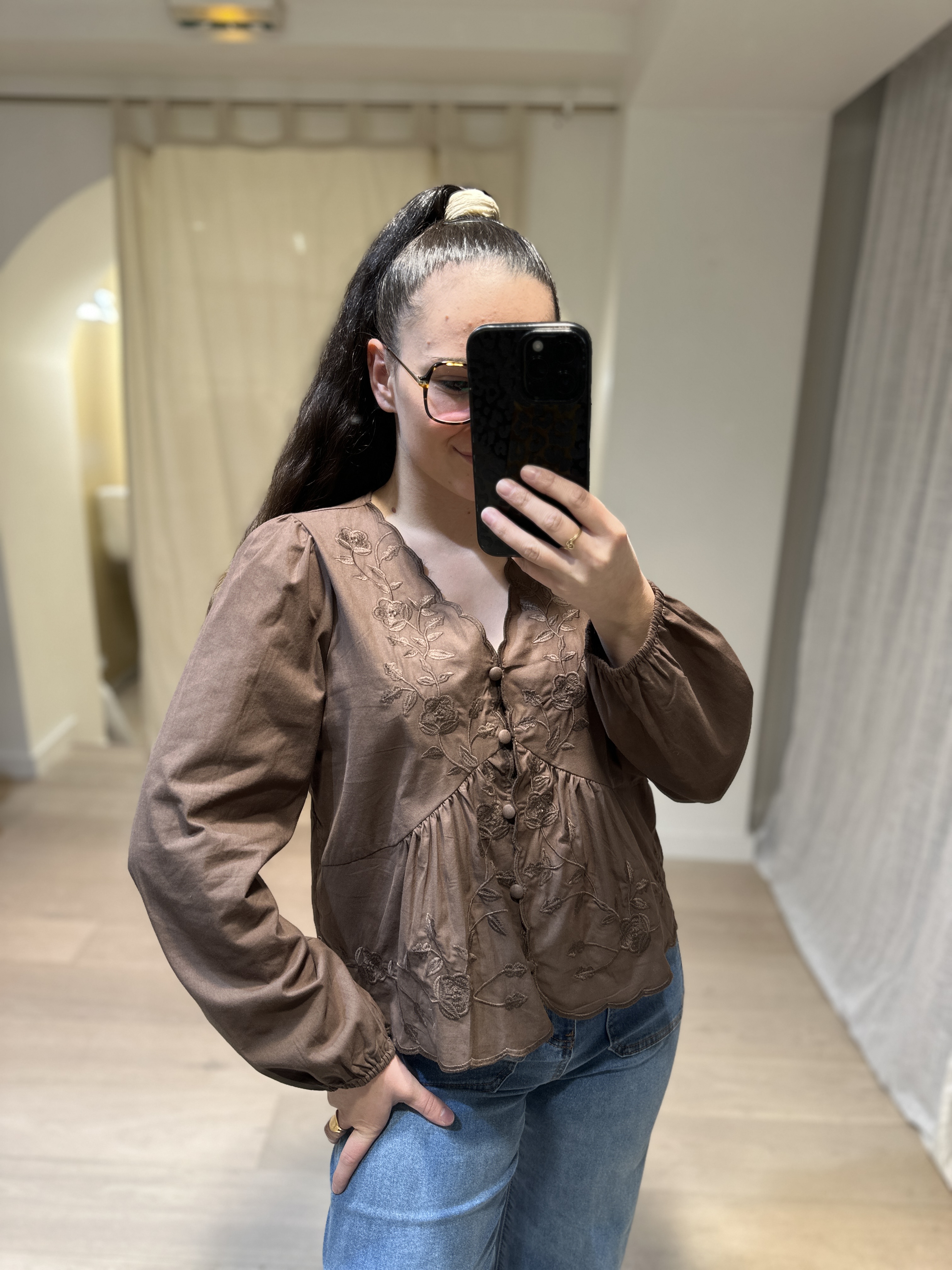 Chemise AUSTIN Chocolat